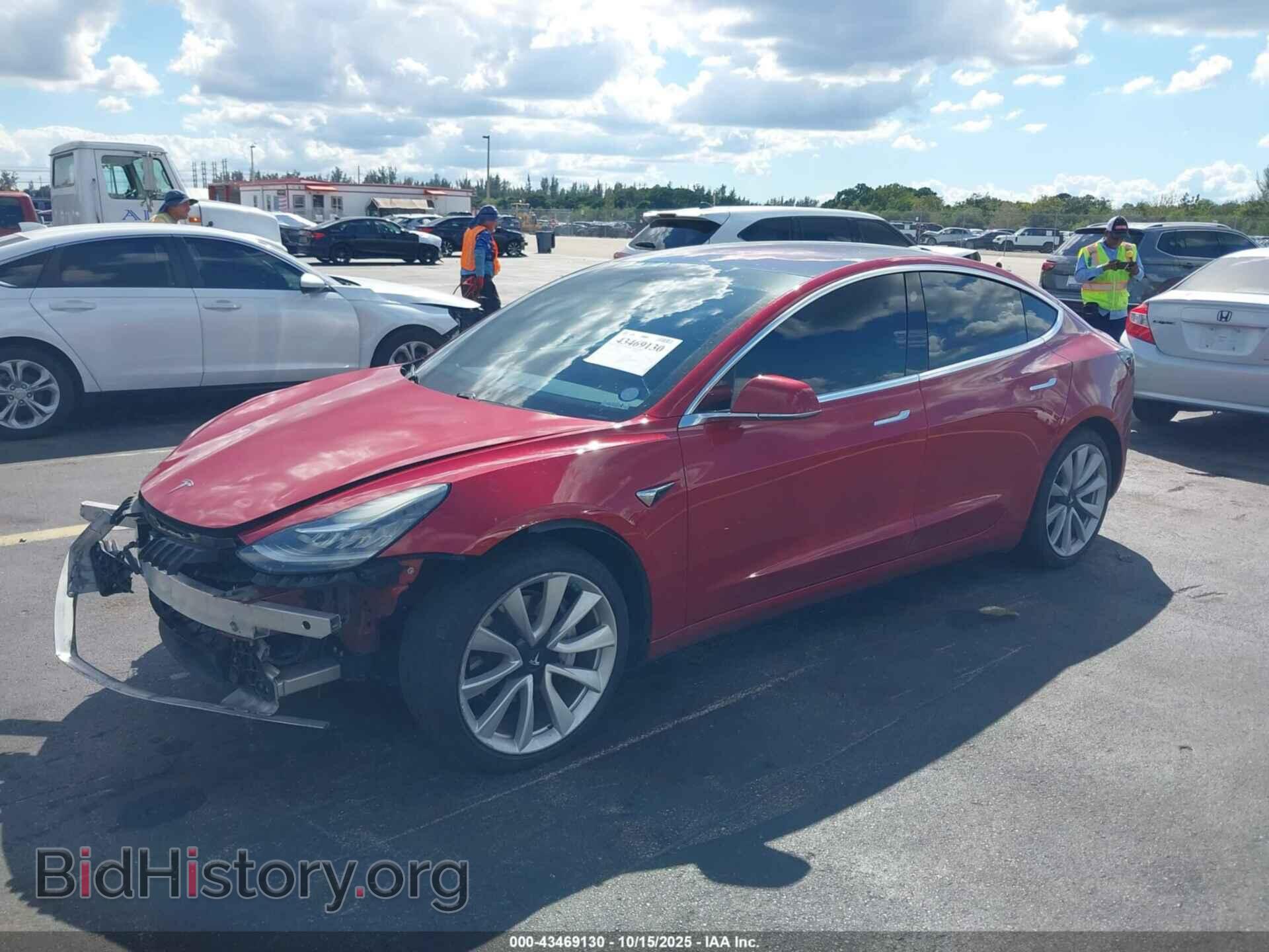 2018 TESLA MODEL 3 - VIN: 5YJ3E1EA7JF031173 - Фото 2