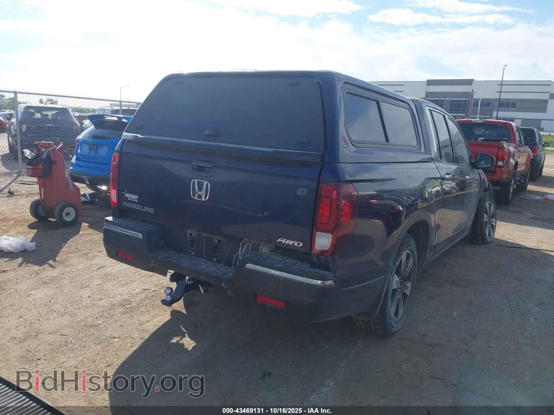 2019 HONDA RIDGELINE - VIN: 5FPYK3F74KB001294 - Фото 4