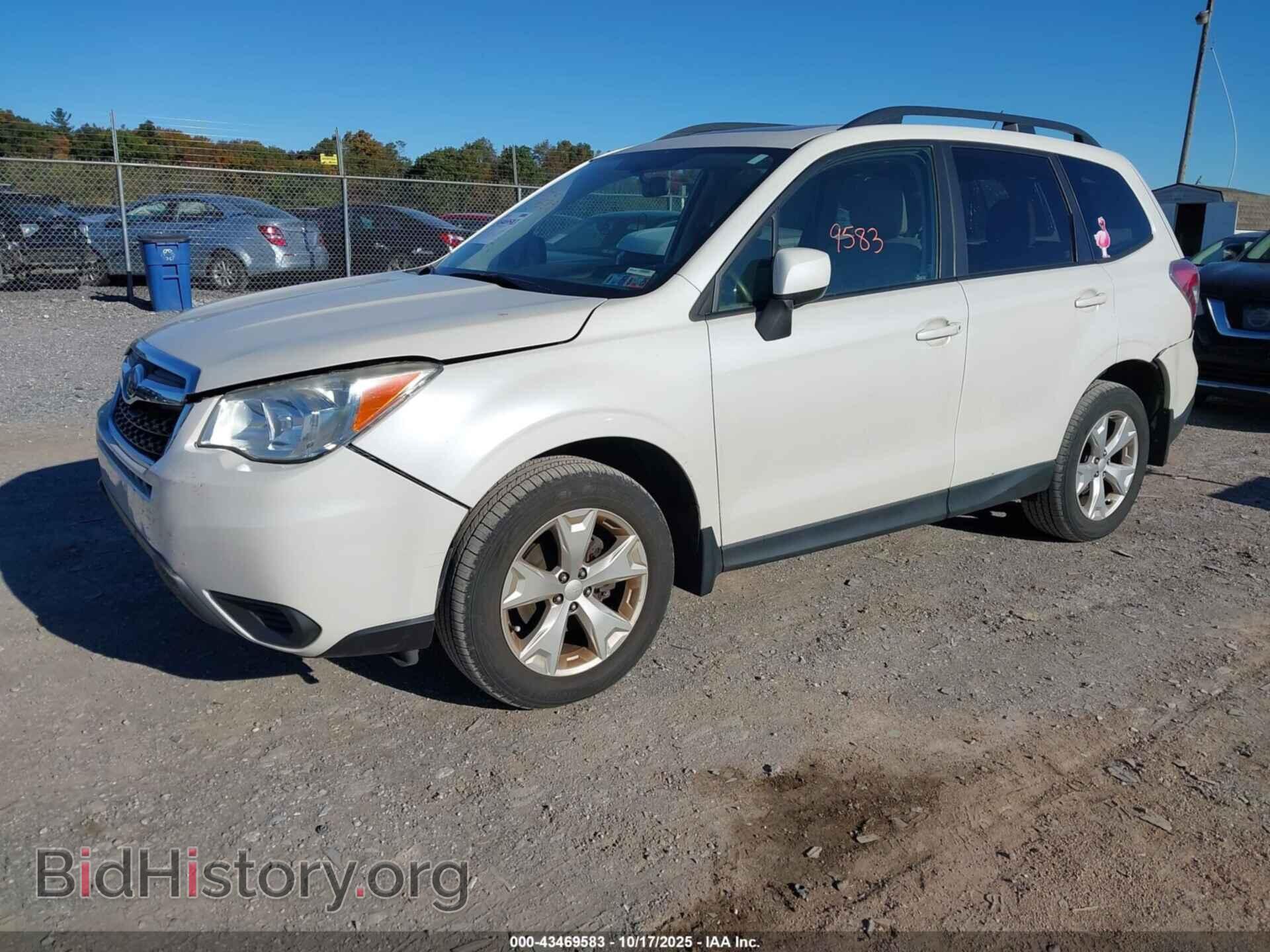 2014 SUBARU FORESTER - VIN: JF2SJAEC9EH459472 - Фото 2