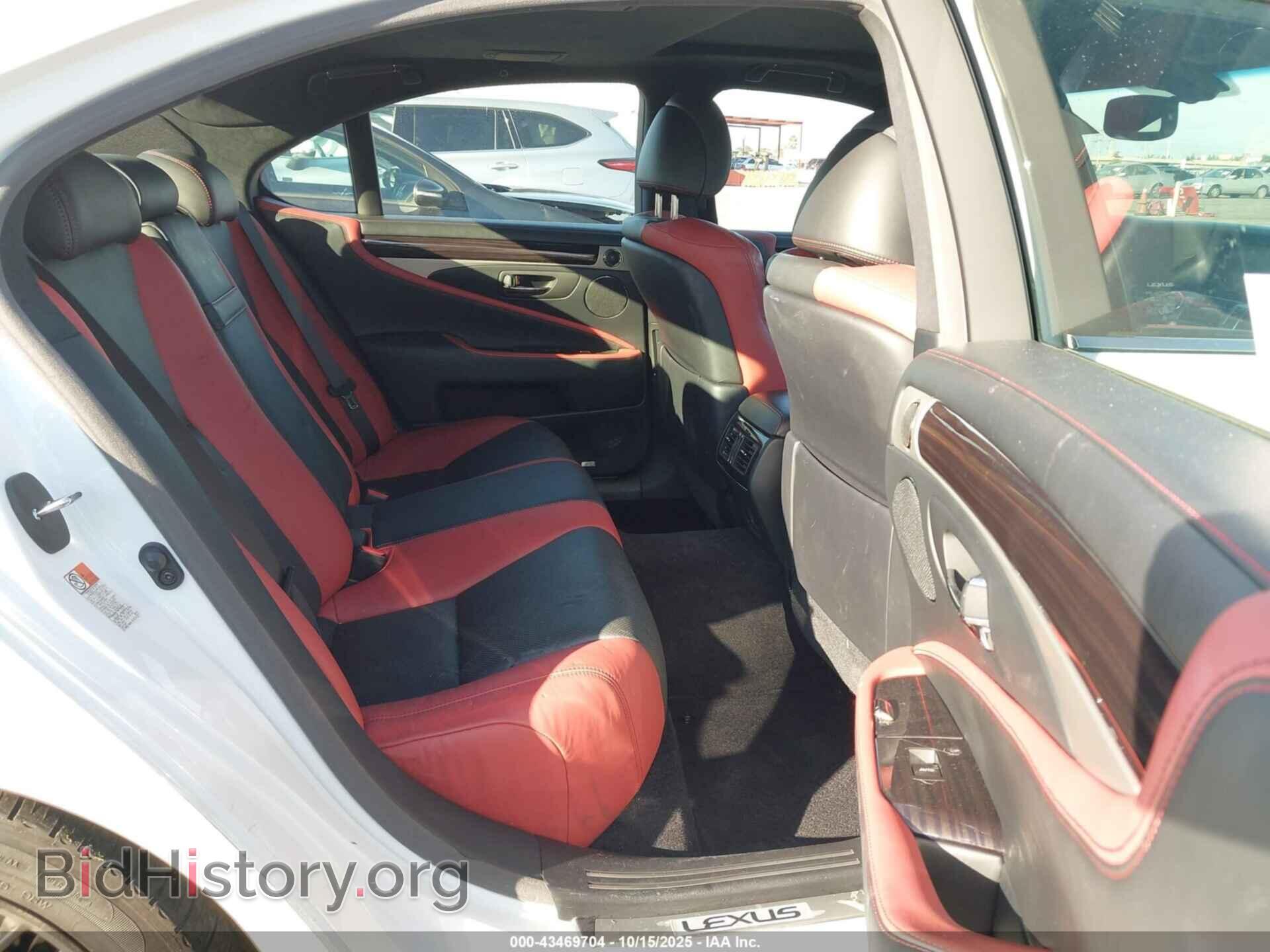 2015 LEXUS LS 460 - VIN: JTHCL5EF5F5024593 - Фото 8