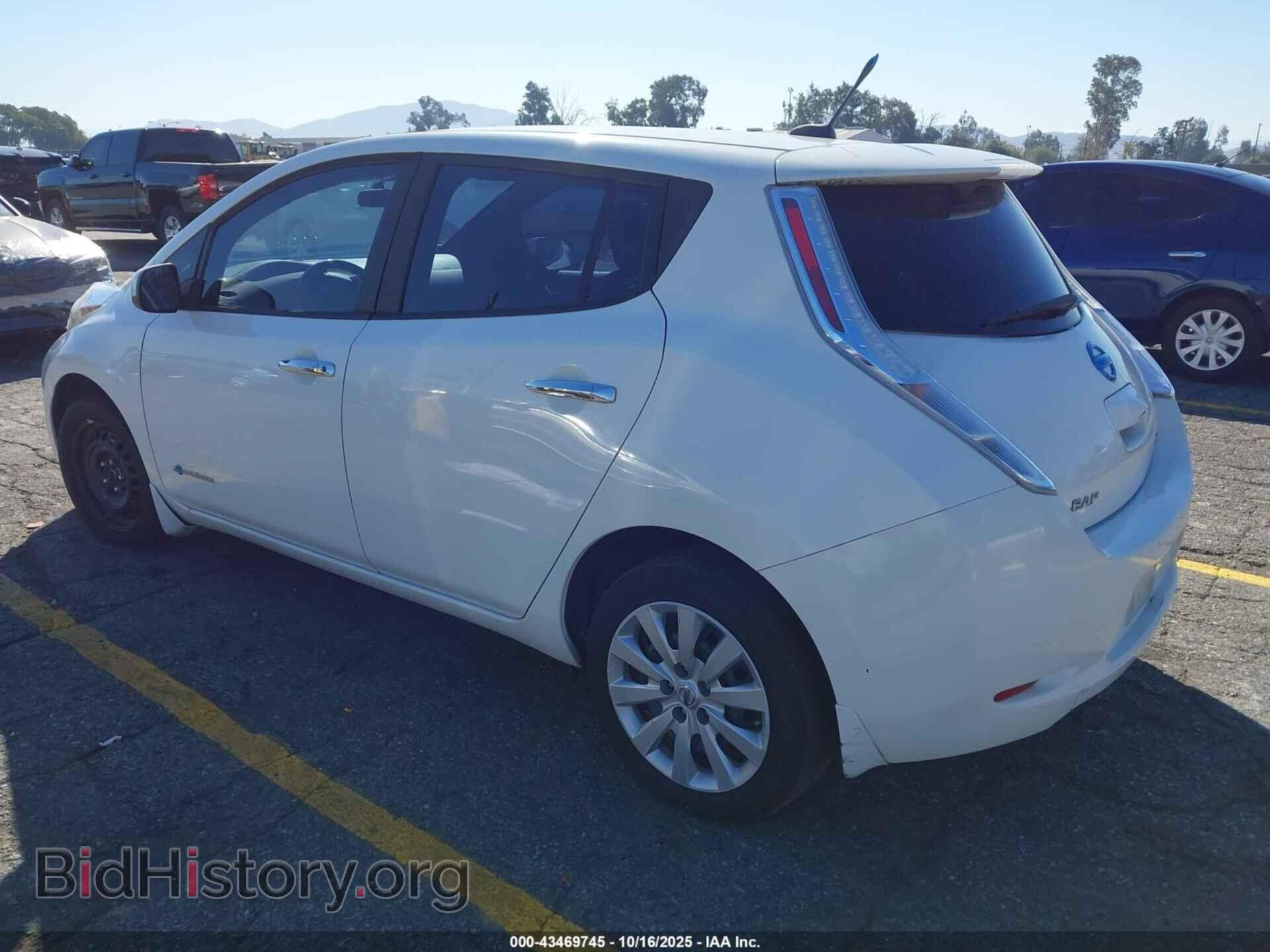 2013 NISSAN LEAF - VIN: 1N4AZ0CP6DC403252 - Фото 3