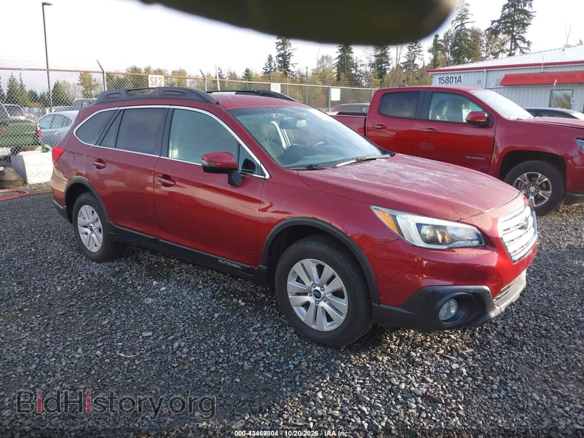 Фотография 4S4BSAFC7F3266693 - SUBARU OUTBACK 2015