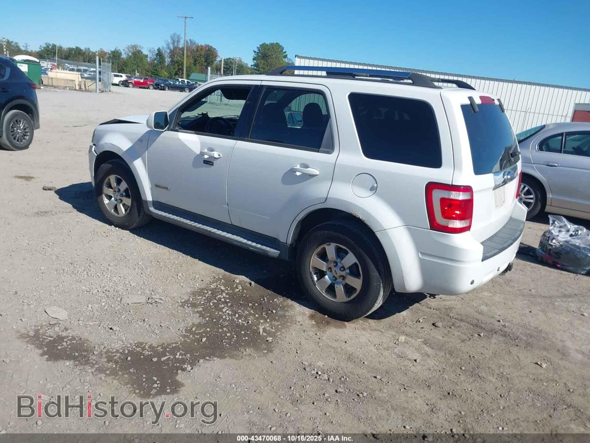 2008 FORD ESCAPE - VIN: 1FMCU94178KB09124 - Фото 3