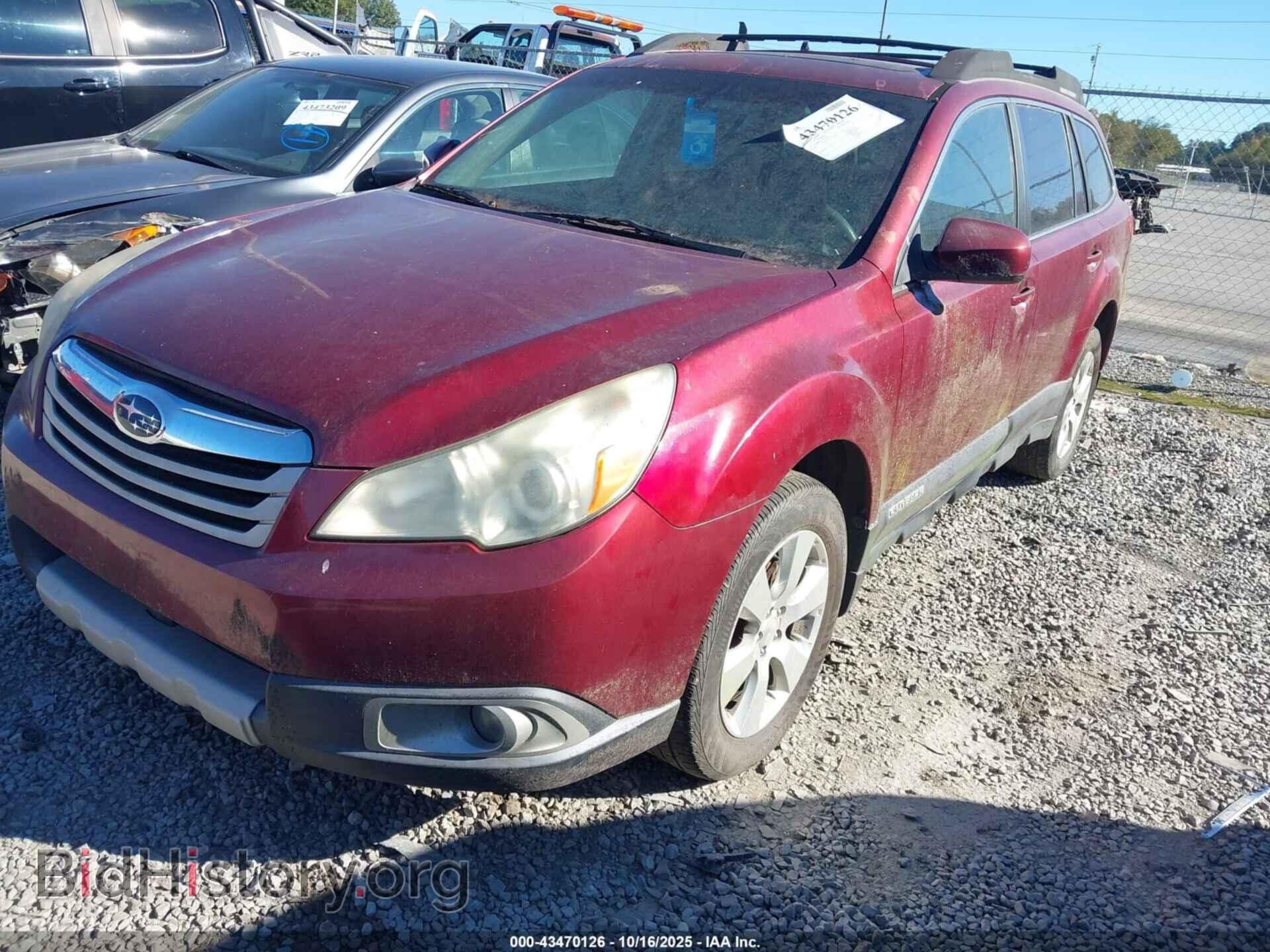 2011 SUBARU OUTBACK - VIN: 4S4BRBLC3B3337565 - Фото 2