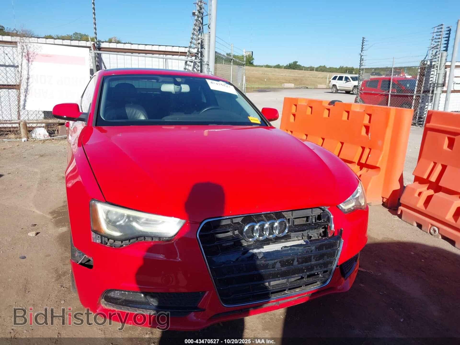 2013 AUDI A5 - VIN: WAULFAFR0DA022990 - Фото 12