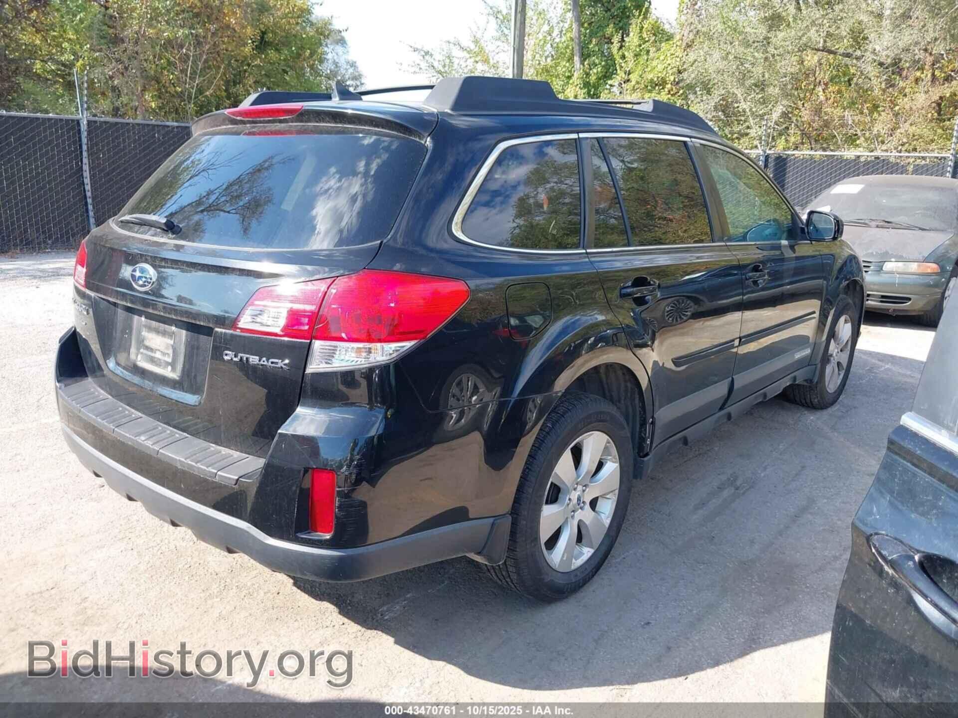 2012 SUBARU OUTBACK - VIN: 4S4BRCLC2C3212614 - Фото 4