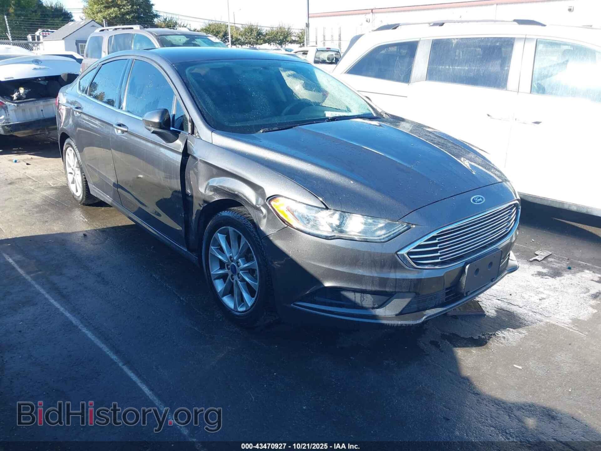 Photo 3FA6P0HD1HR213103 - FORD FUSION 2017