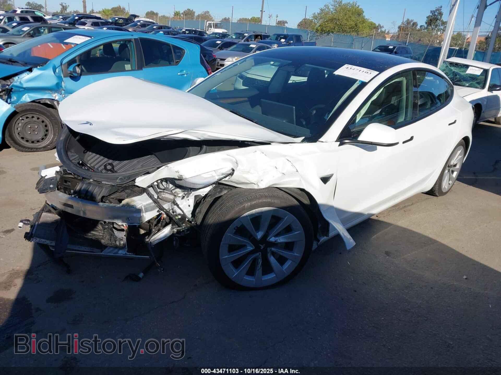 2023 TESLA MODEL 3 - VIN: 5YJ3E1EA8PF425466 - Фото 2