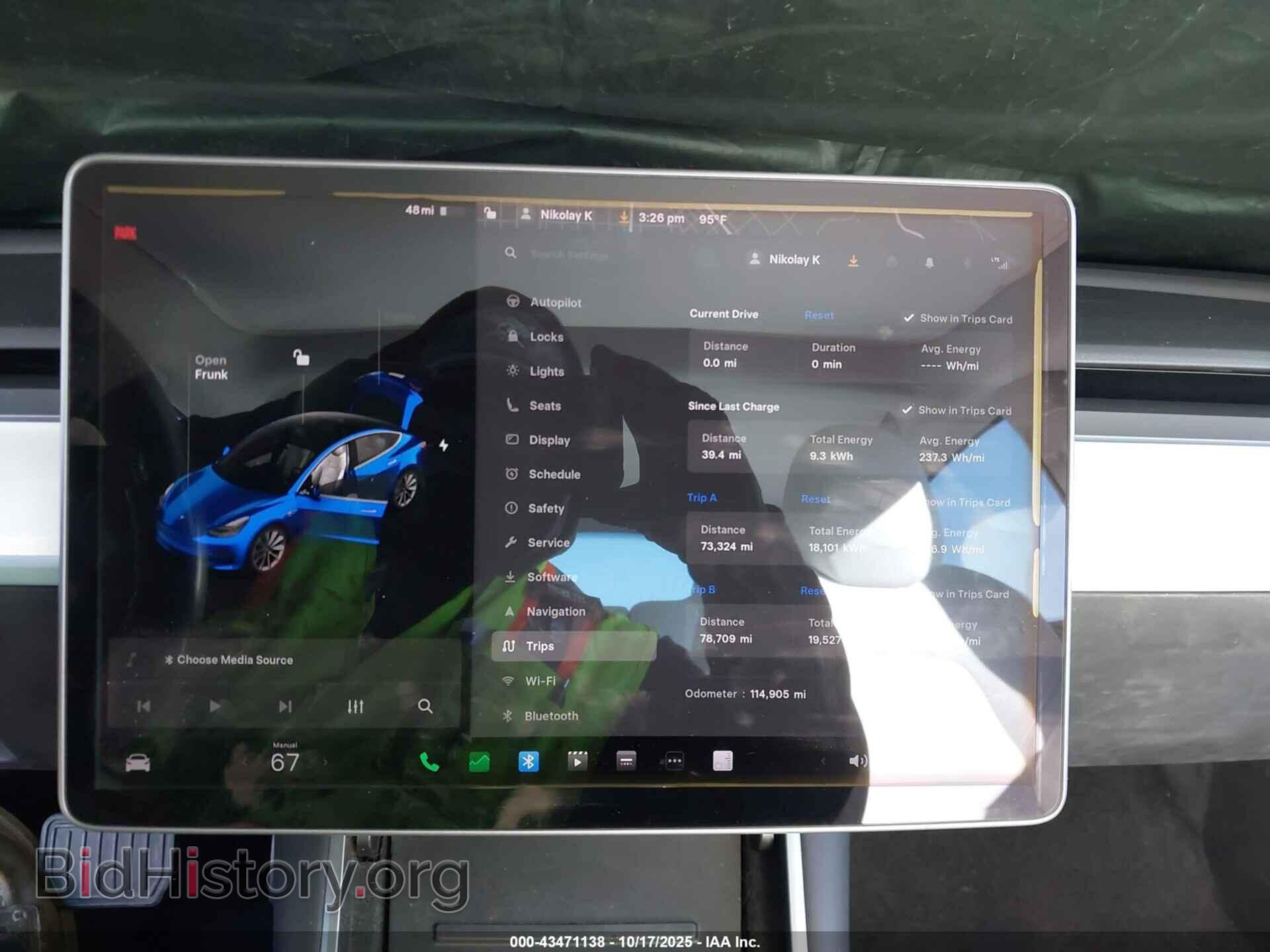 2019 TESLA MODEL 3 - VIN: 5YJ3E1EA4KF413226 - Фото 19