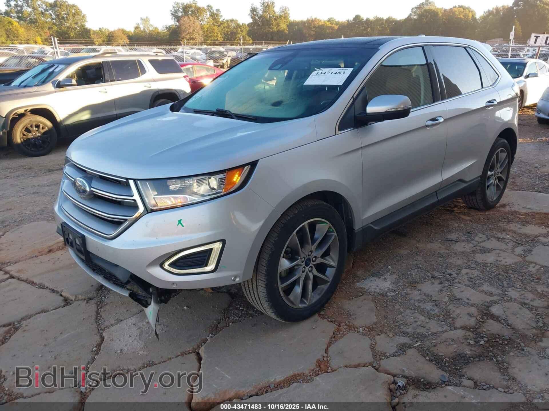 2016 FORD EDGE - VIN: 2FMPK4K94GBC33668 - Фото 2