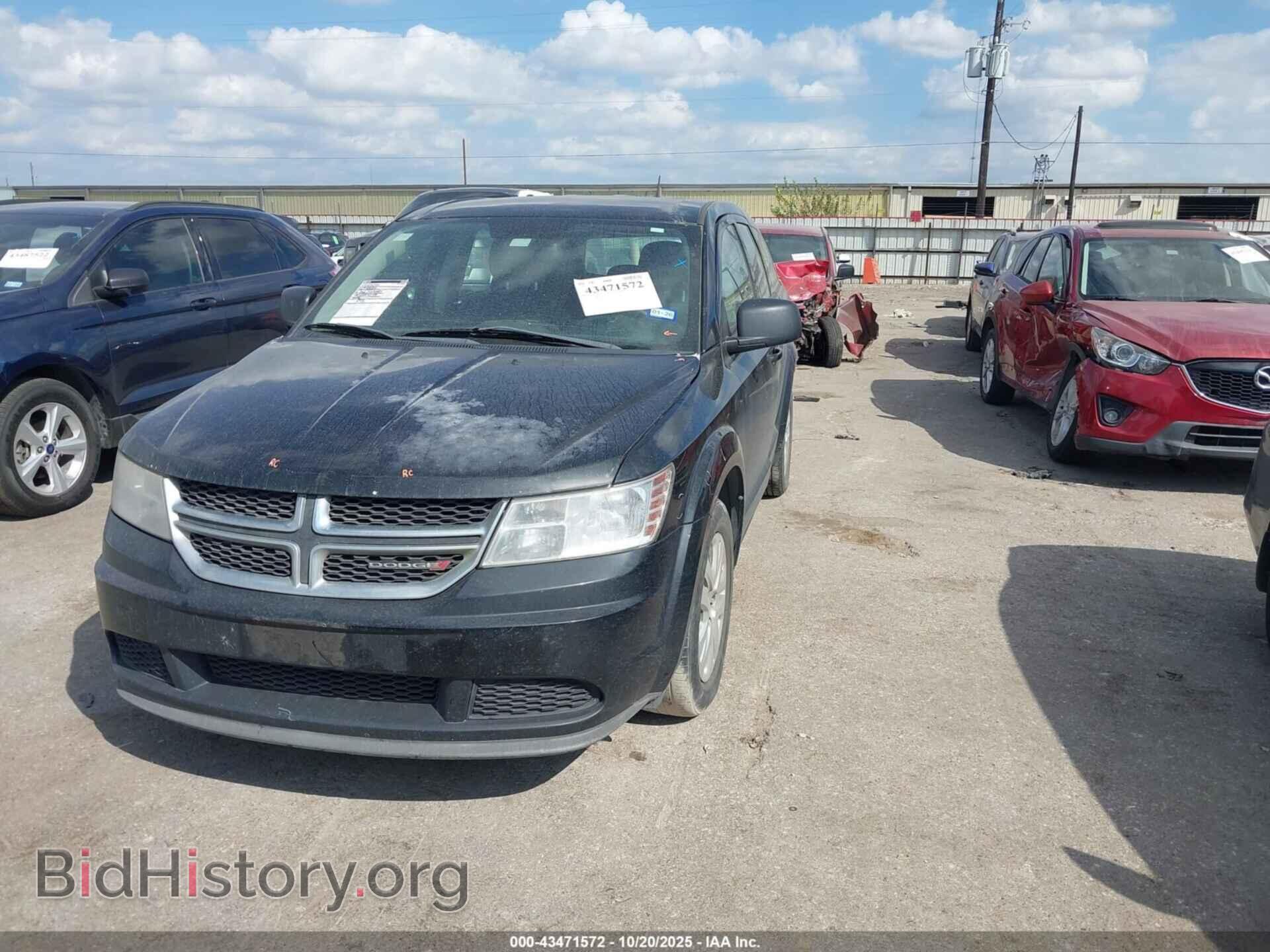 2015 DODGE JOURNEY - VIN: 3C4PDCAB2FT564815 - Фото 2