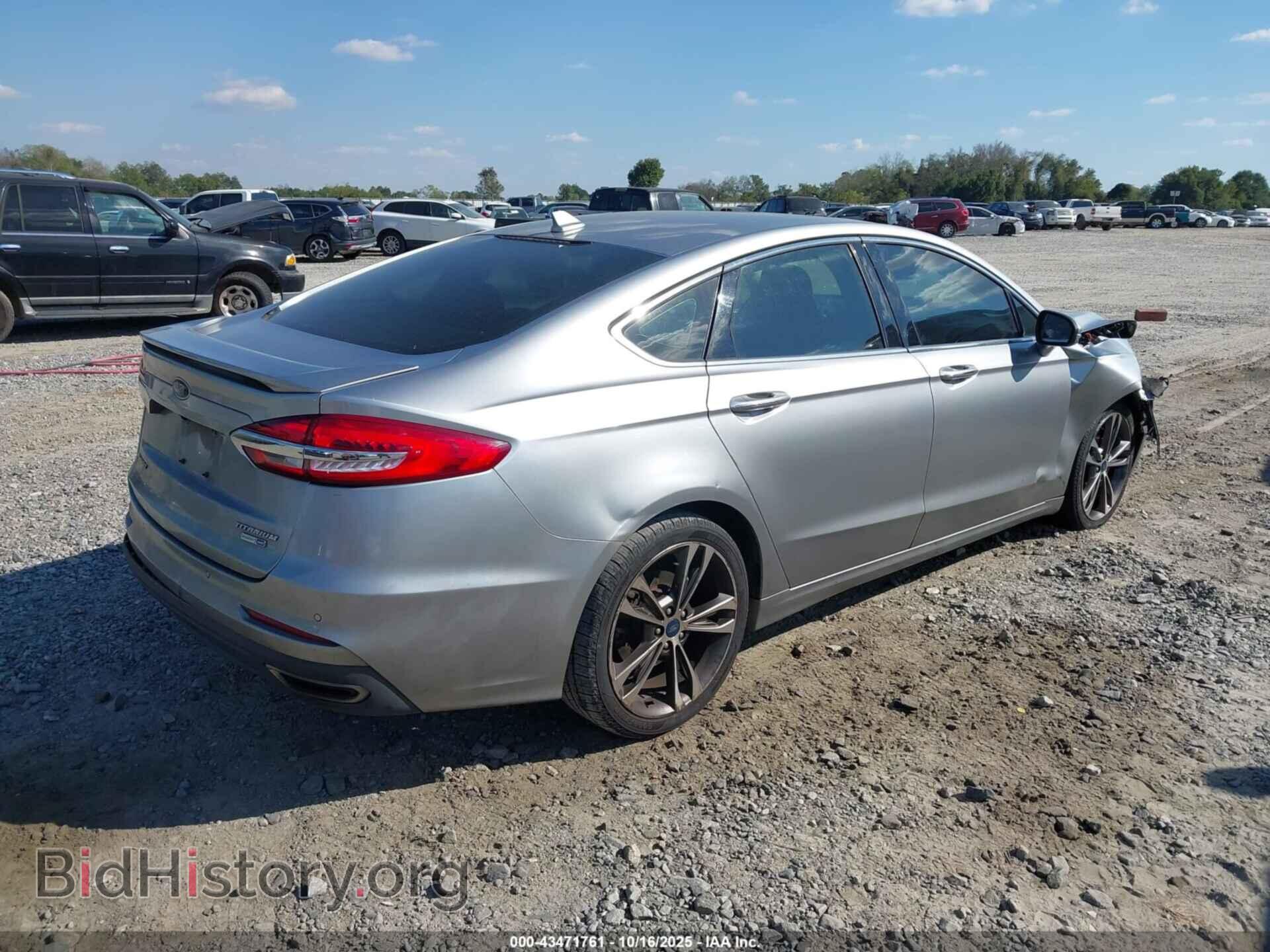 2020 FORD FUSION - VIN: 3FA6P0D96LR133953 - Фото 4