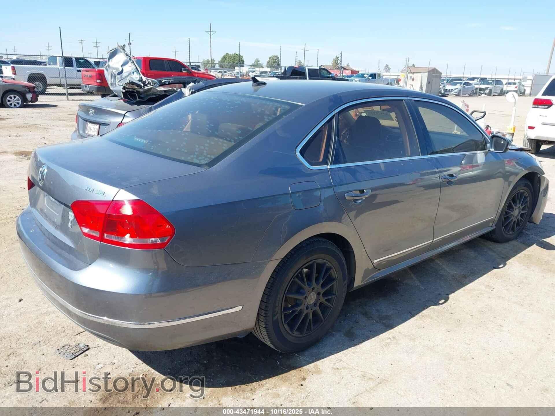 2015 VOLKSWAGEN PASSAT - VIN: 1VWCV7A34FC060187 - Фото 4