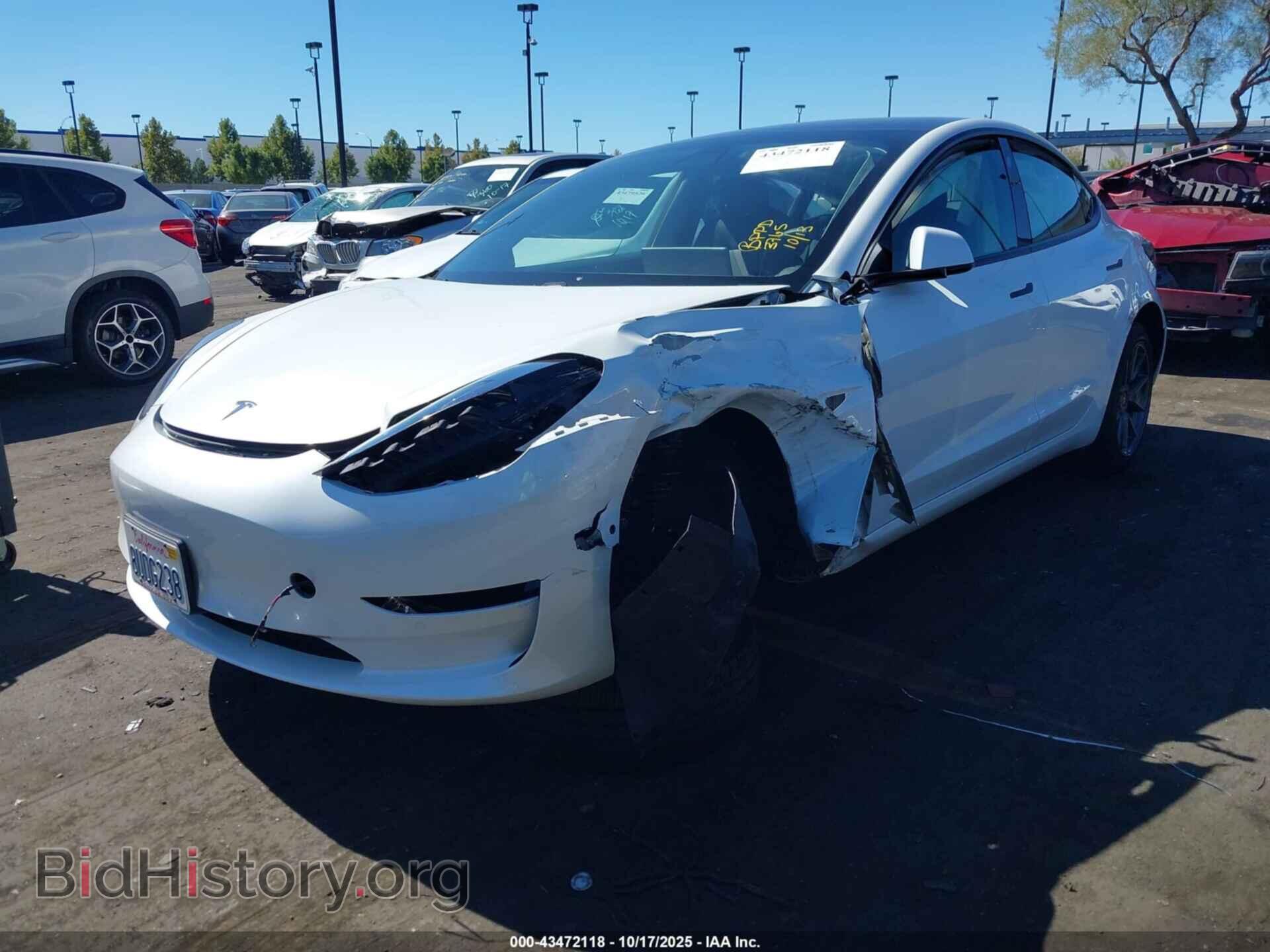 2021 TESLA MODEL 3 - VIN: 5YJ3E1EA6MF873765 - Photo 2