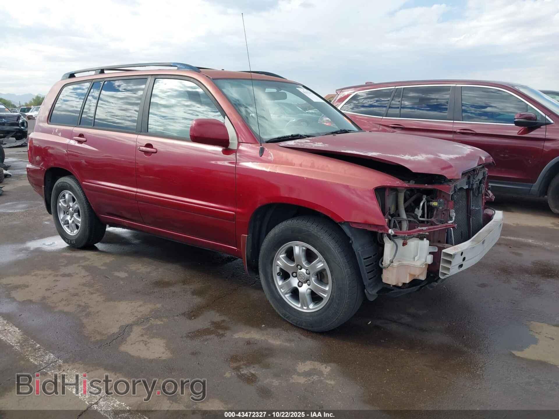 Фотография JTEDP21A860108788 - TOYOTA HIGHLANDER 2006