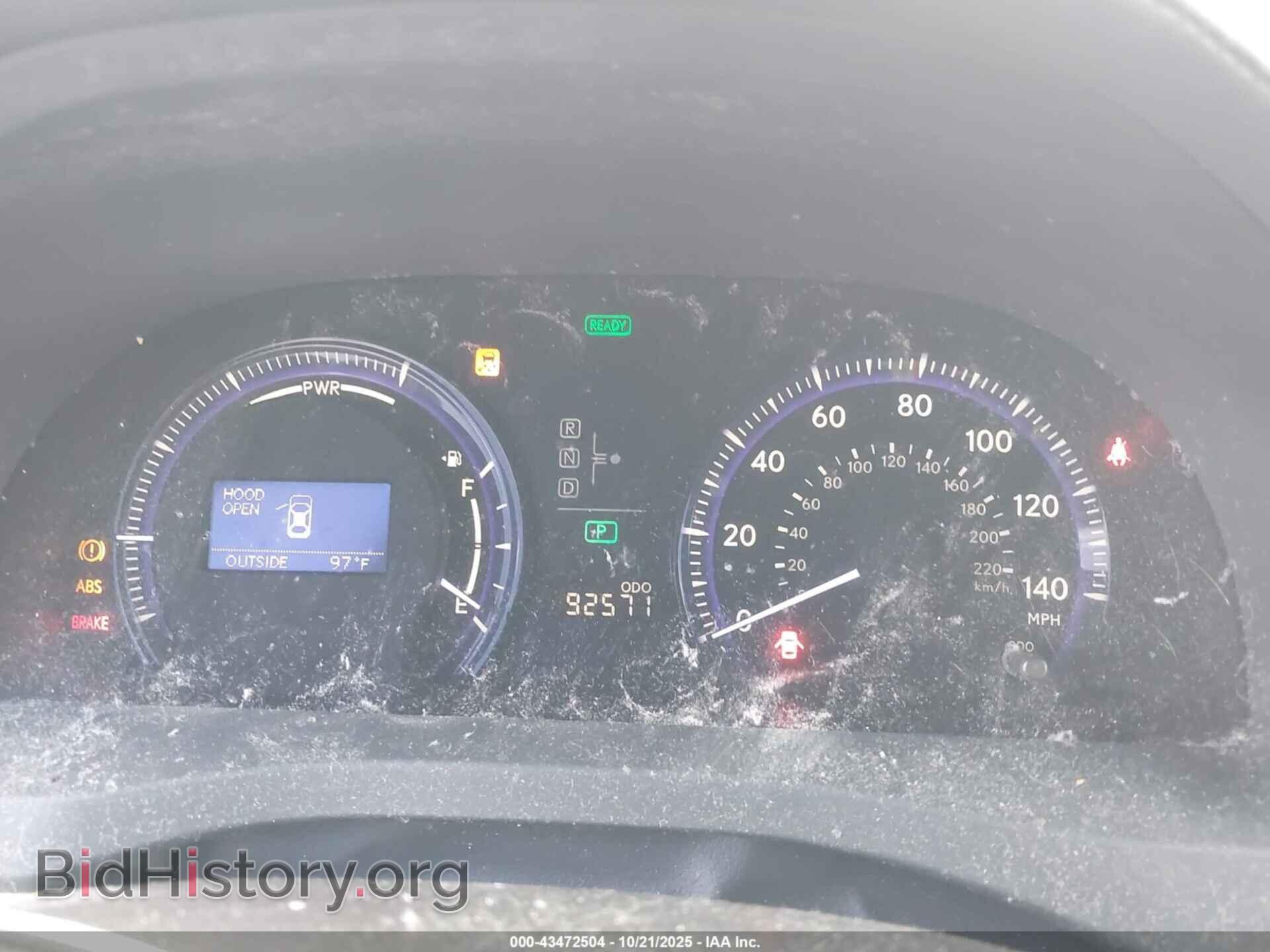 2010 LEXUS HS 250H - VIN: JTHBB1BA3A2012890 - Фото 7