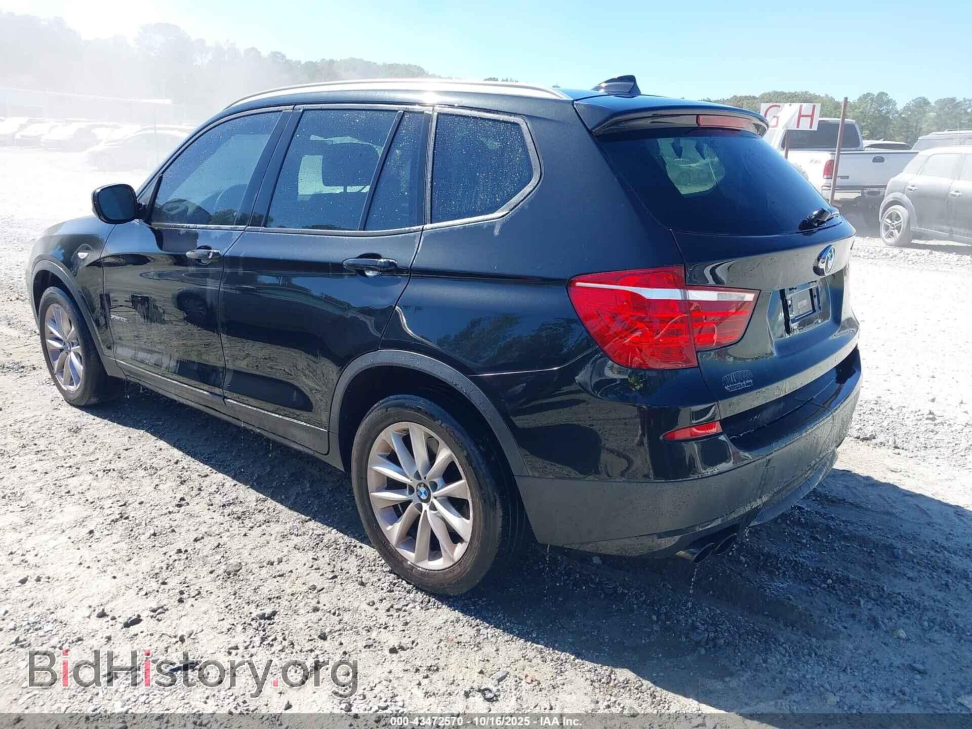 2013 BMW X3 - VIN: 5UXWX9C54D0A17232 - Фото 3