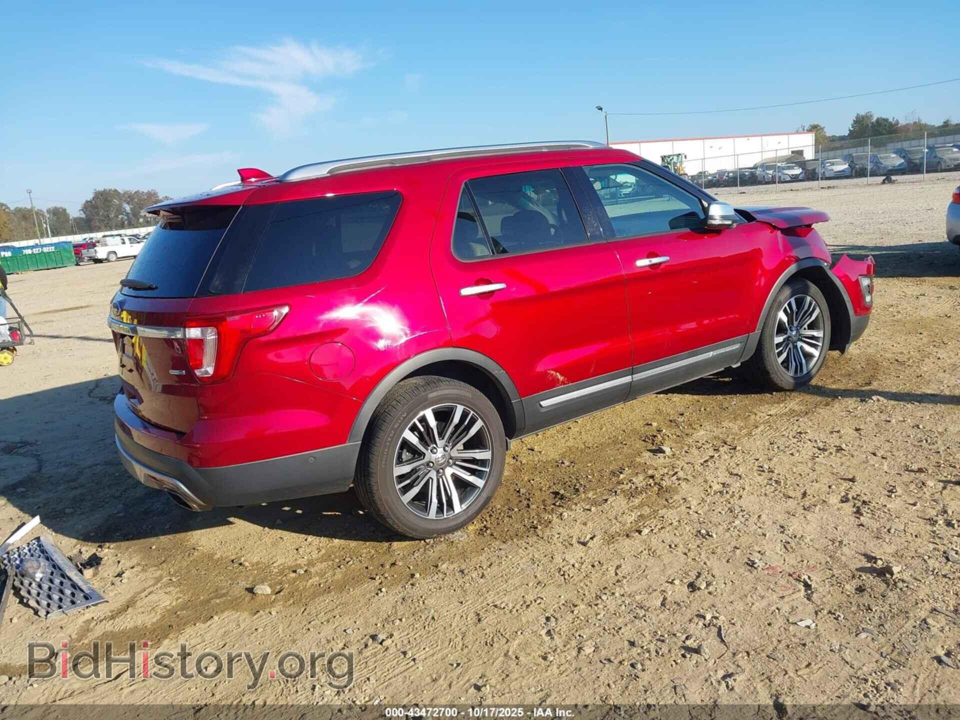 2016 FORD EXPLORER - VIN: 1FM5K8HT6GGD09997 - Фото 4