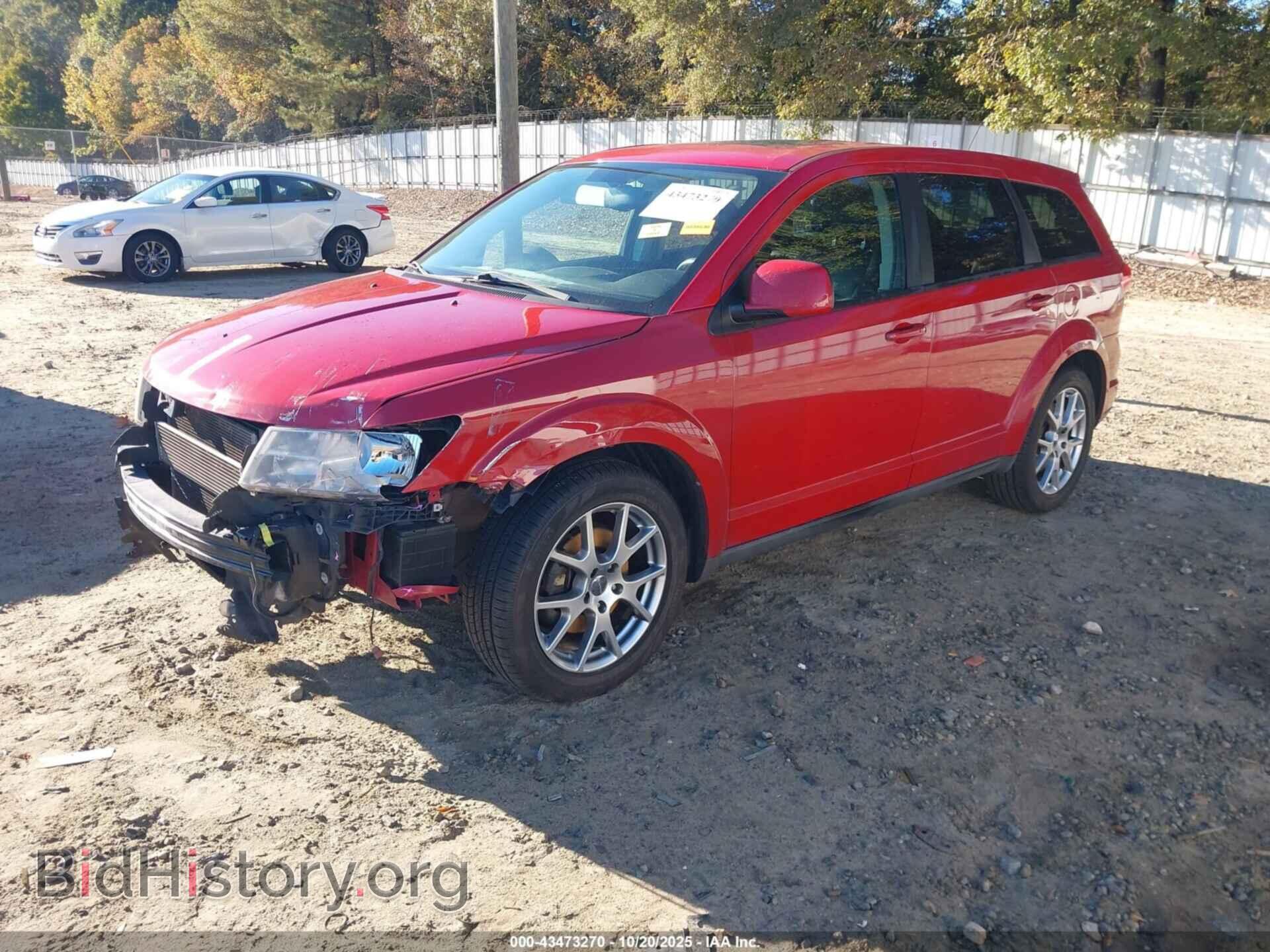 2013 DODGE JOURNEY - VIN: 3C4PDCEG2DT695665 - Фото 2