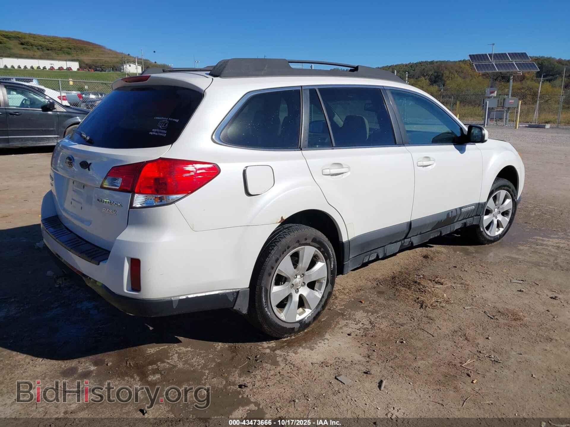 2012 SUBARU OUTBACK - VIN: 4S4BRBCC9C3225712 - Фото 4