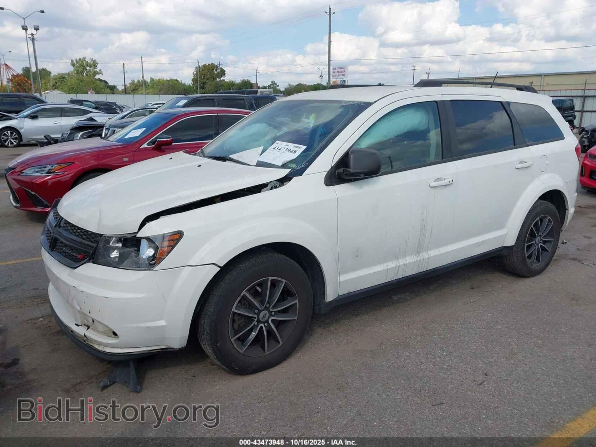 2018 DODGE JOURNEY - VIN: 3C4PDCAB0JT295366 - Фото 2