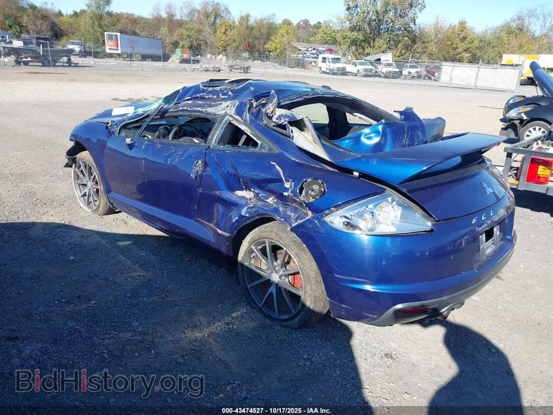2009 MITSUBISHI ECLIPSE - VIN: 4A3AK34T69E014521 - Фото 3