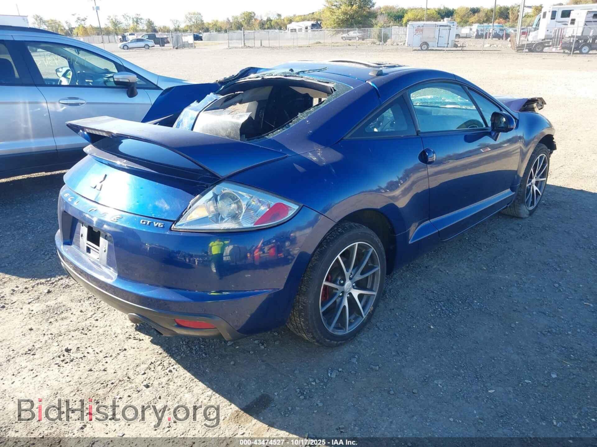 2009 MITSUBISHI ECLIPSE - VIN: 4A3AK34T69E014521 - Фото 4