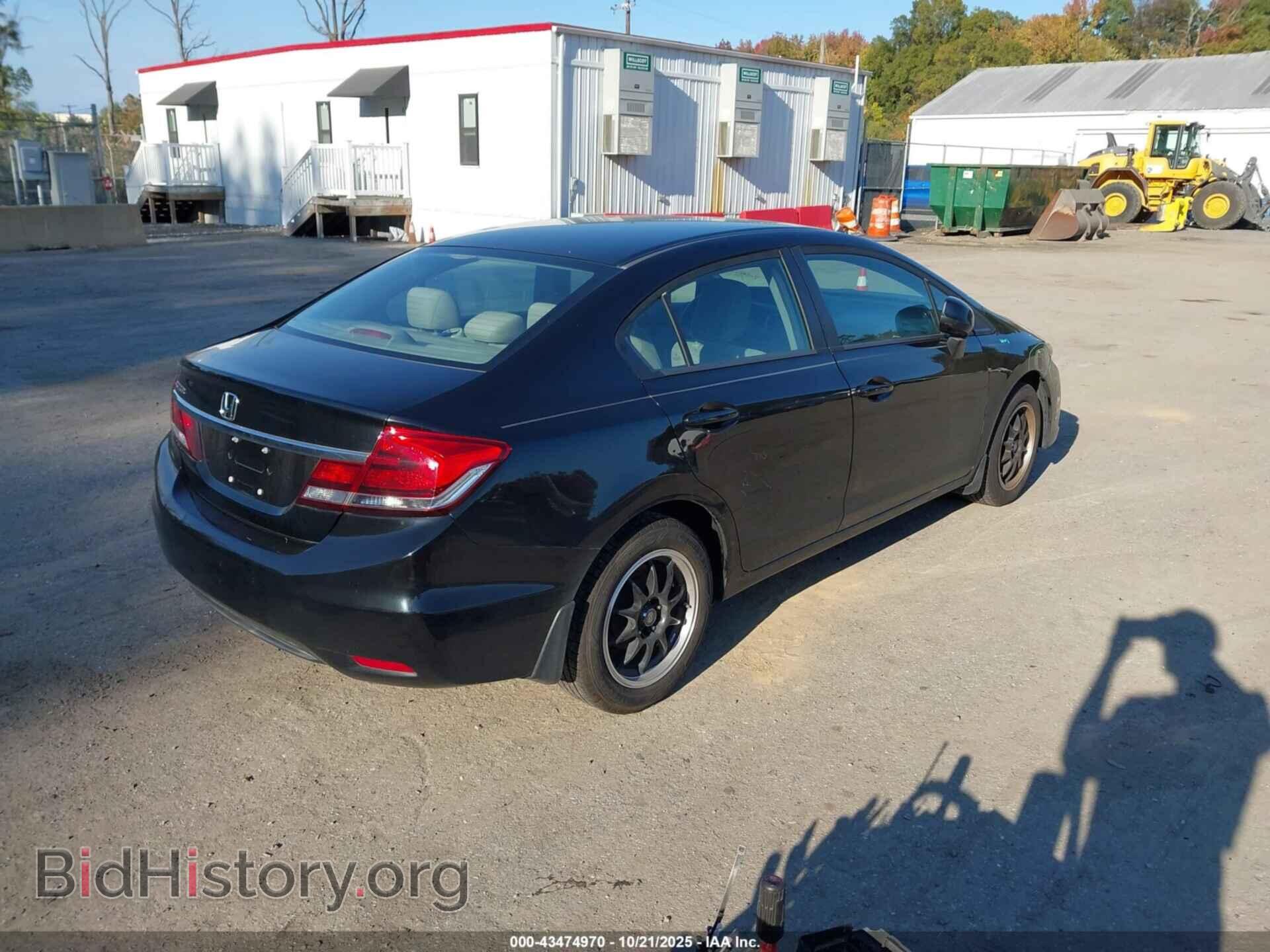 2013 HONDA CIVIC - VIN: 19XFB2F59DE218955 - Фото 4