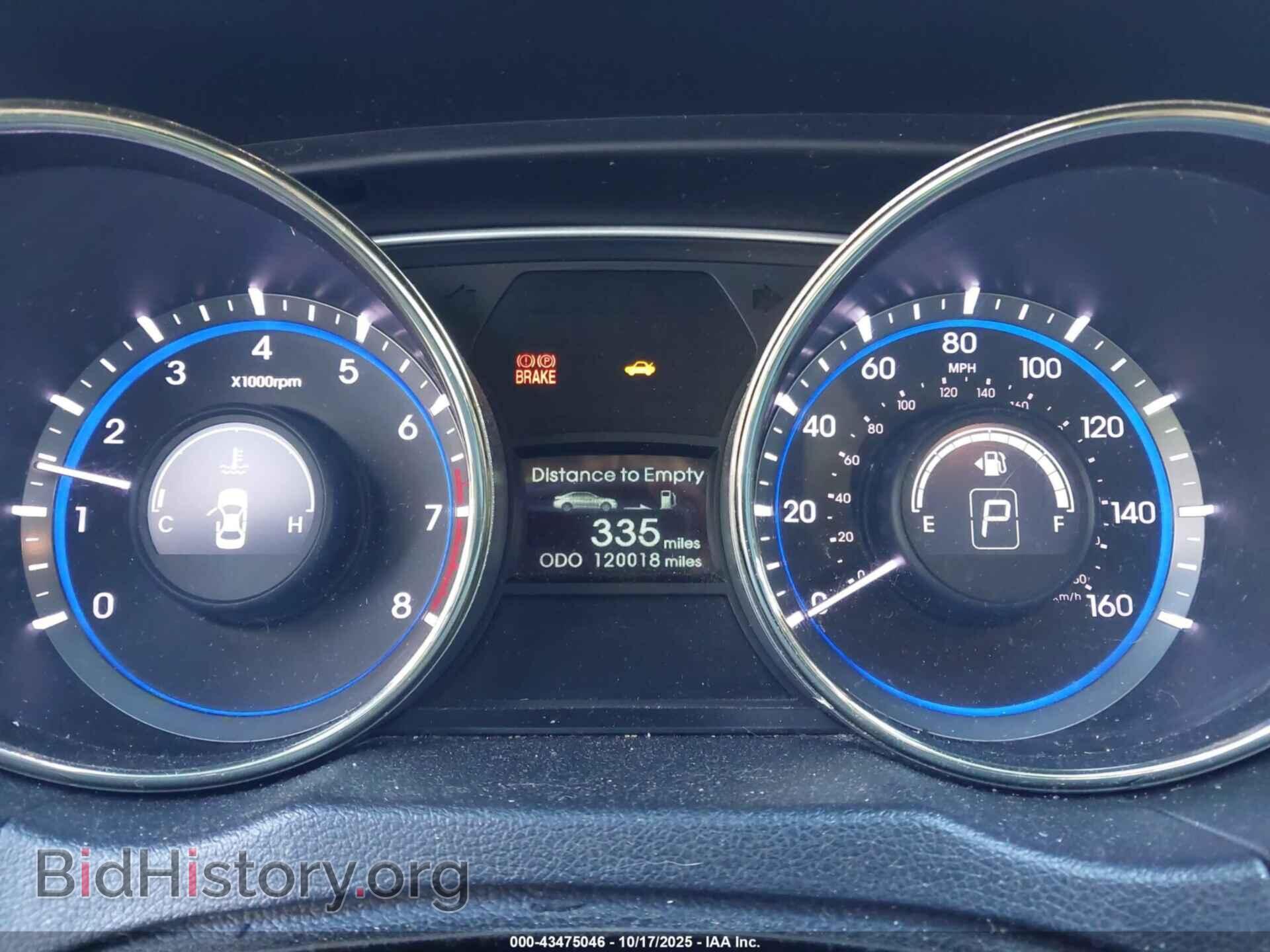 2012 HYUNDAI SONATA - VIN: 5NPEC4AC4CH447578 - Фото 7