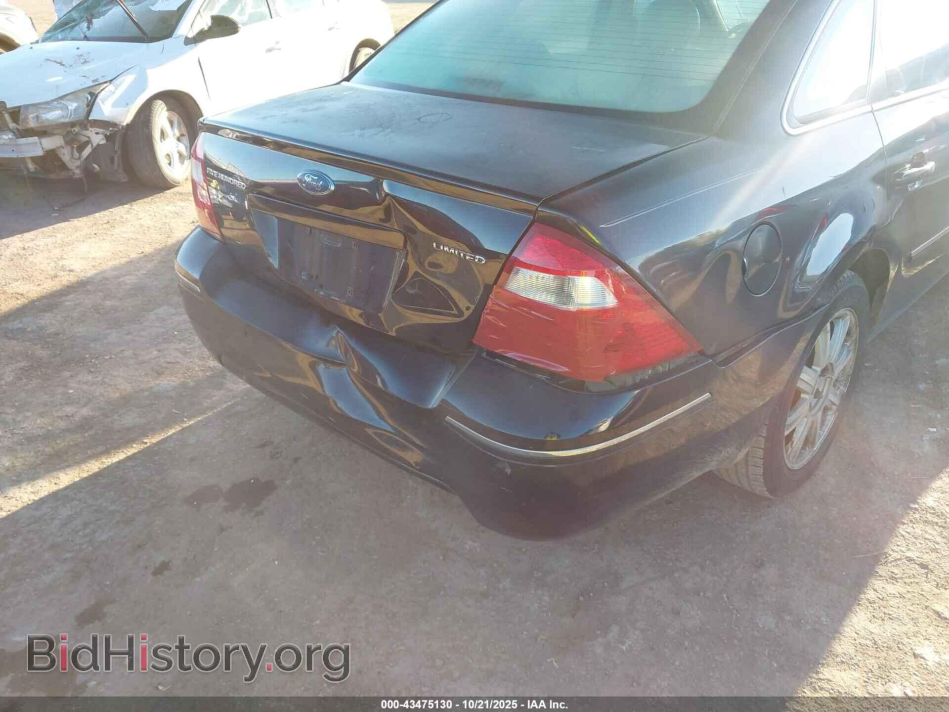 2005 FORD FIVE HUNDRED - VIN: 1FAFP25155G192314 - Photo 6