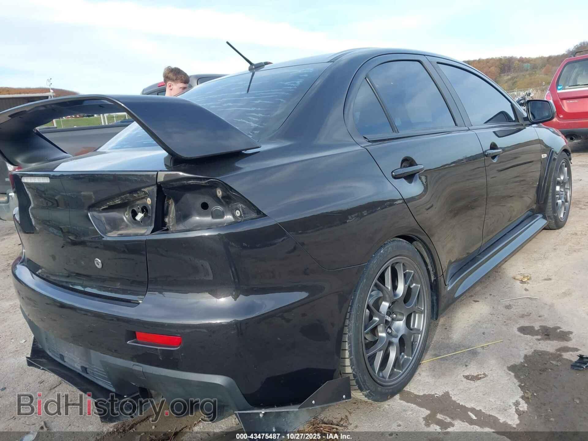 2014 MITSUBISHI LANCER EVOLUTION - VIN: JA32W5FV6EU006584 - Фото 4