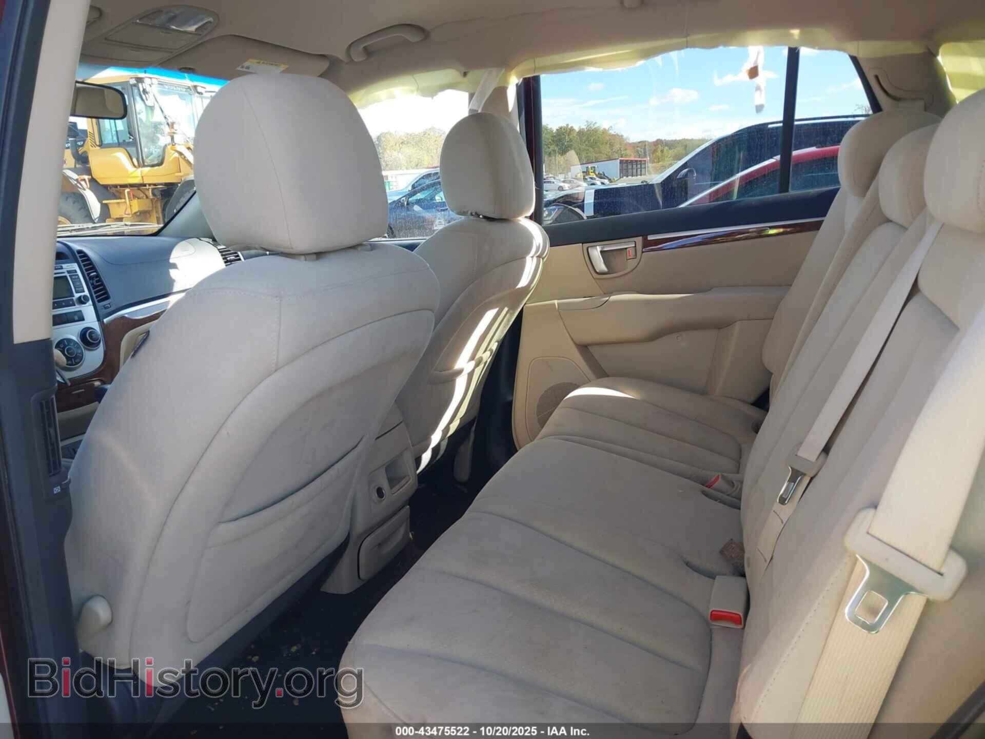 2009 HYUNDAI SANTA FE - VIN: 5NMSG73D09H238410 - Фото 8