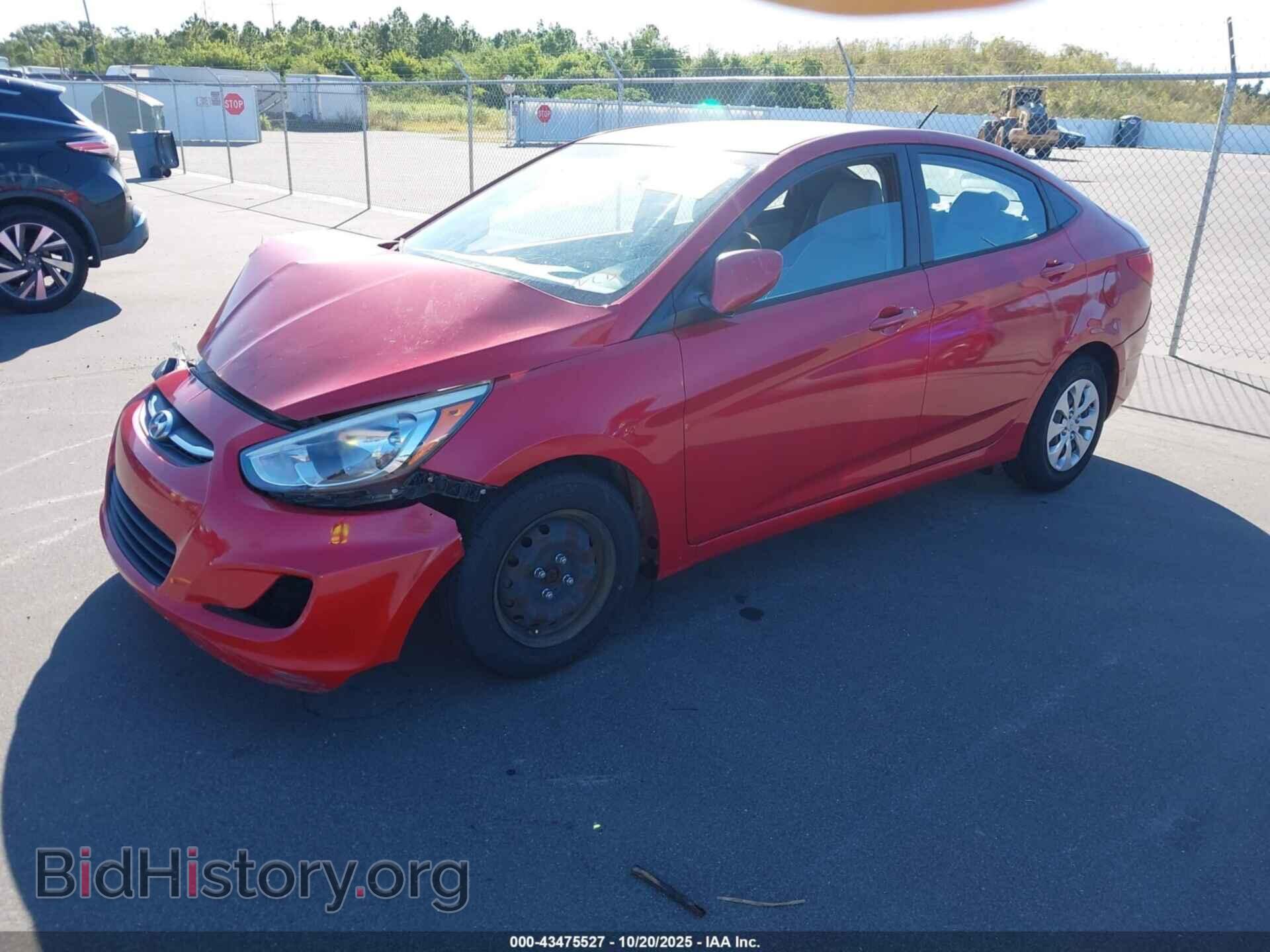 2016 HYUNDAI ACCENT - VIN: KMHCT4AE0GU994122 - Фото 2