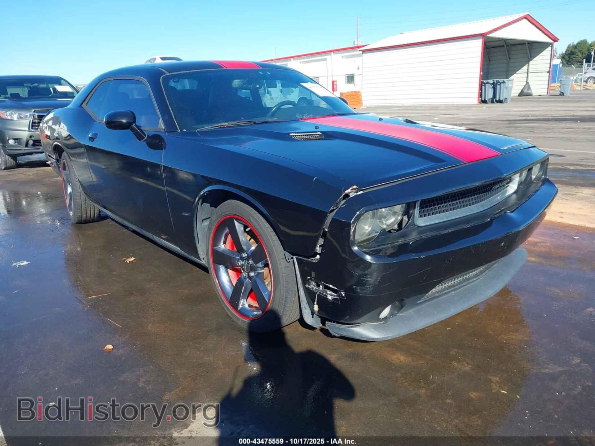 Фотография 2C3CDYAG1CH294802 - DODGE CHALLENGER 2012