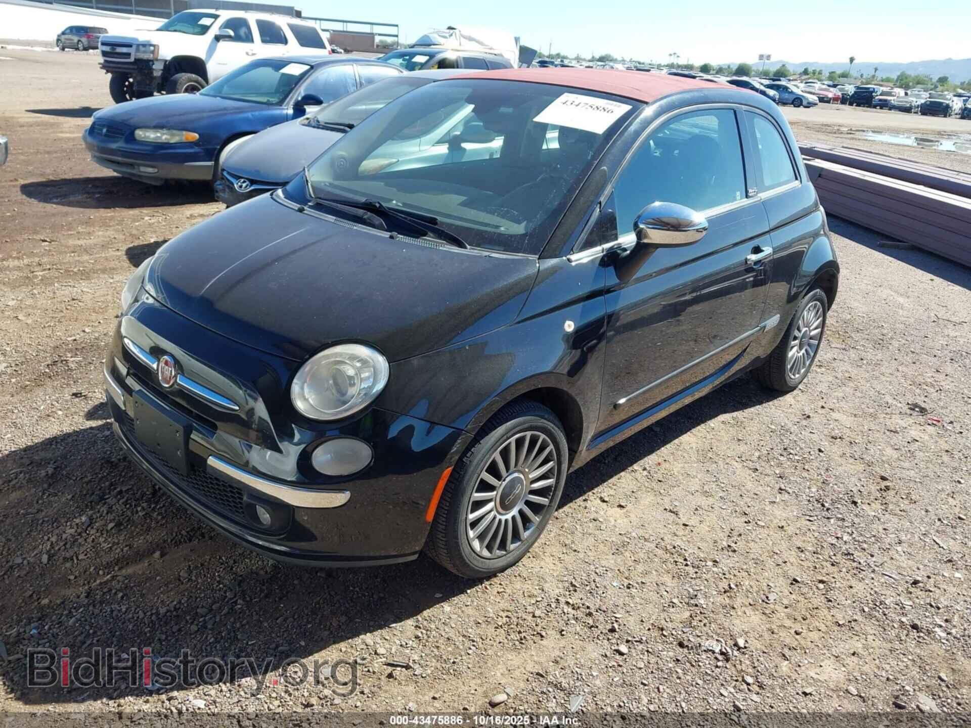 2012 FIAT 500C - VIN: 3C3CFFER5CT177662 - Photo 2