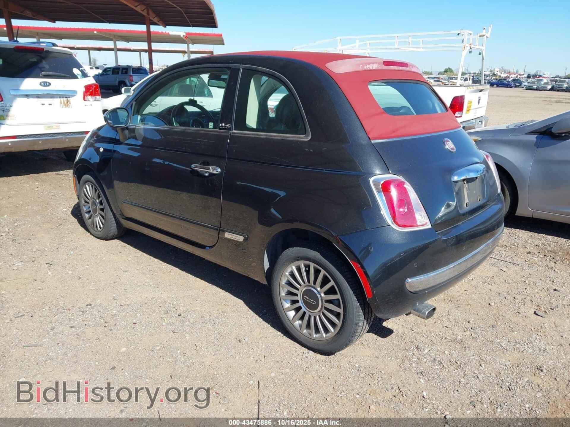 2012 FIAT 500C - VIN: 3C3CFFER5CT177662 - Photo 3