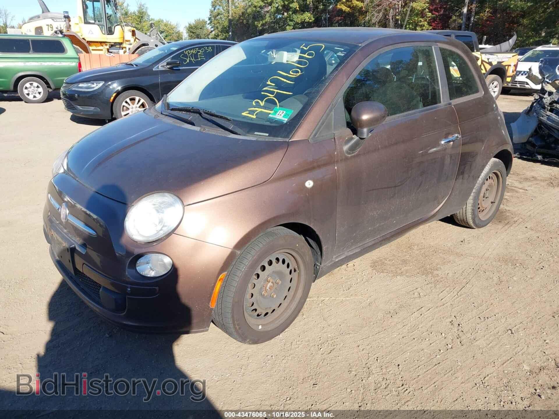 2012 FIAT 500 - VIN: 3C3CFFARXCT340022 - Фото 2