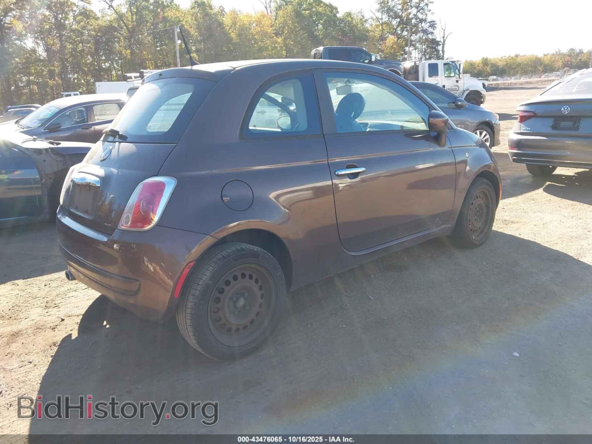 2012 FIAT 500 - VIN: 3C3CFFARXCT340022 - Фото 4