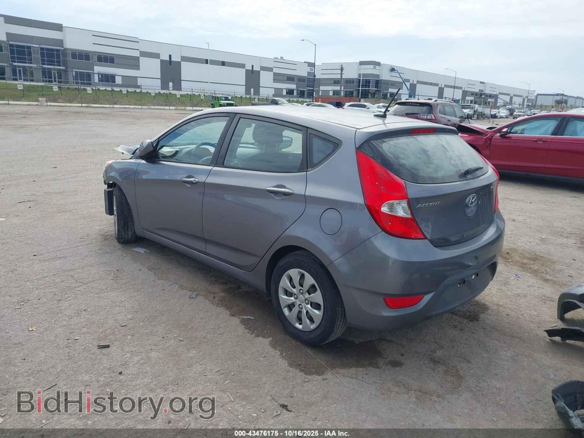 2017 HYUNDAI ACCENT - VIN: KMHCT5AE9HU302270 - Фото 3