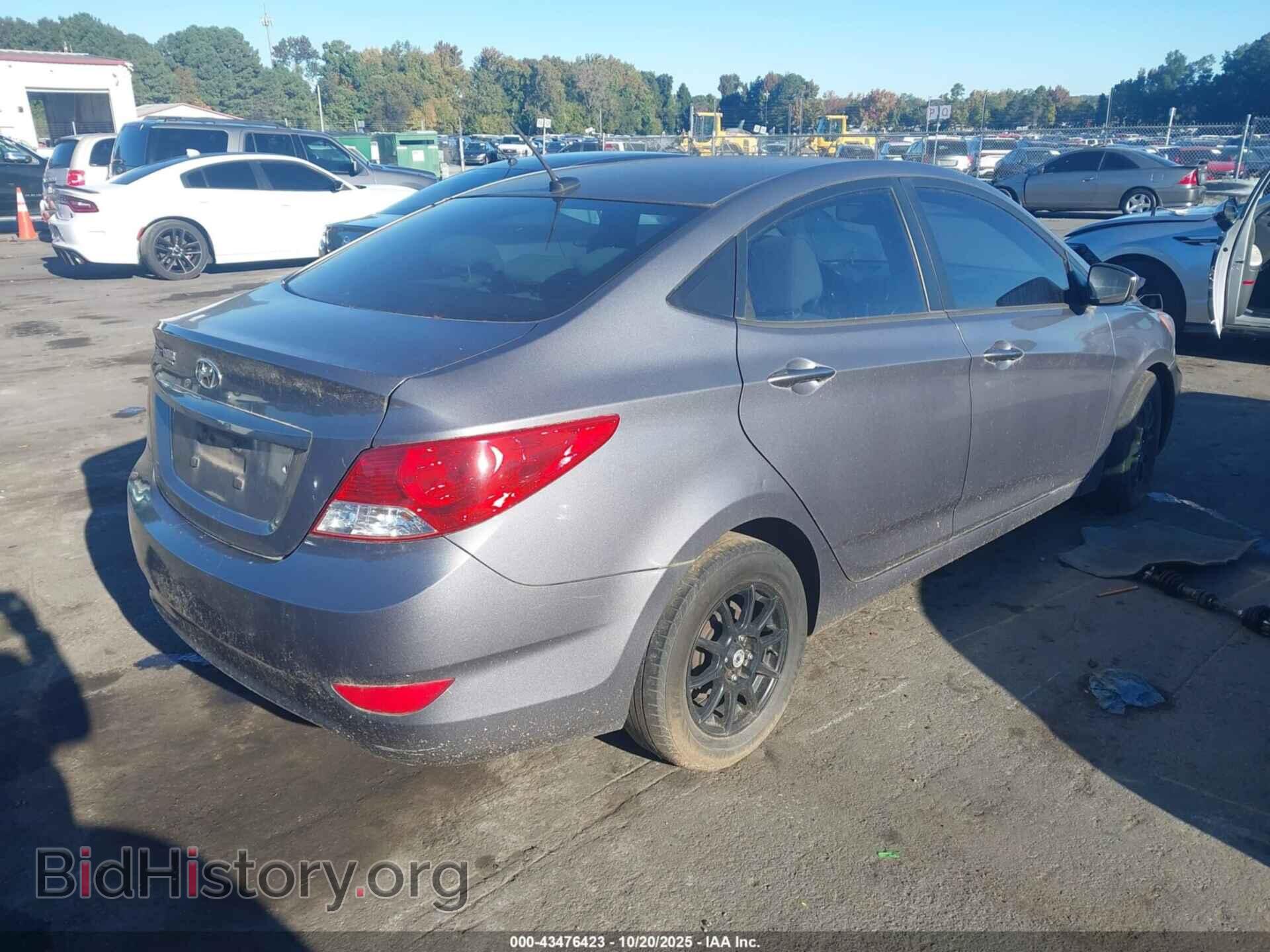 2014 HYUNDAI ACCENT - VIN: KMHCT4AE9EU597960 - Фото 4