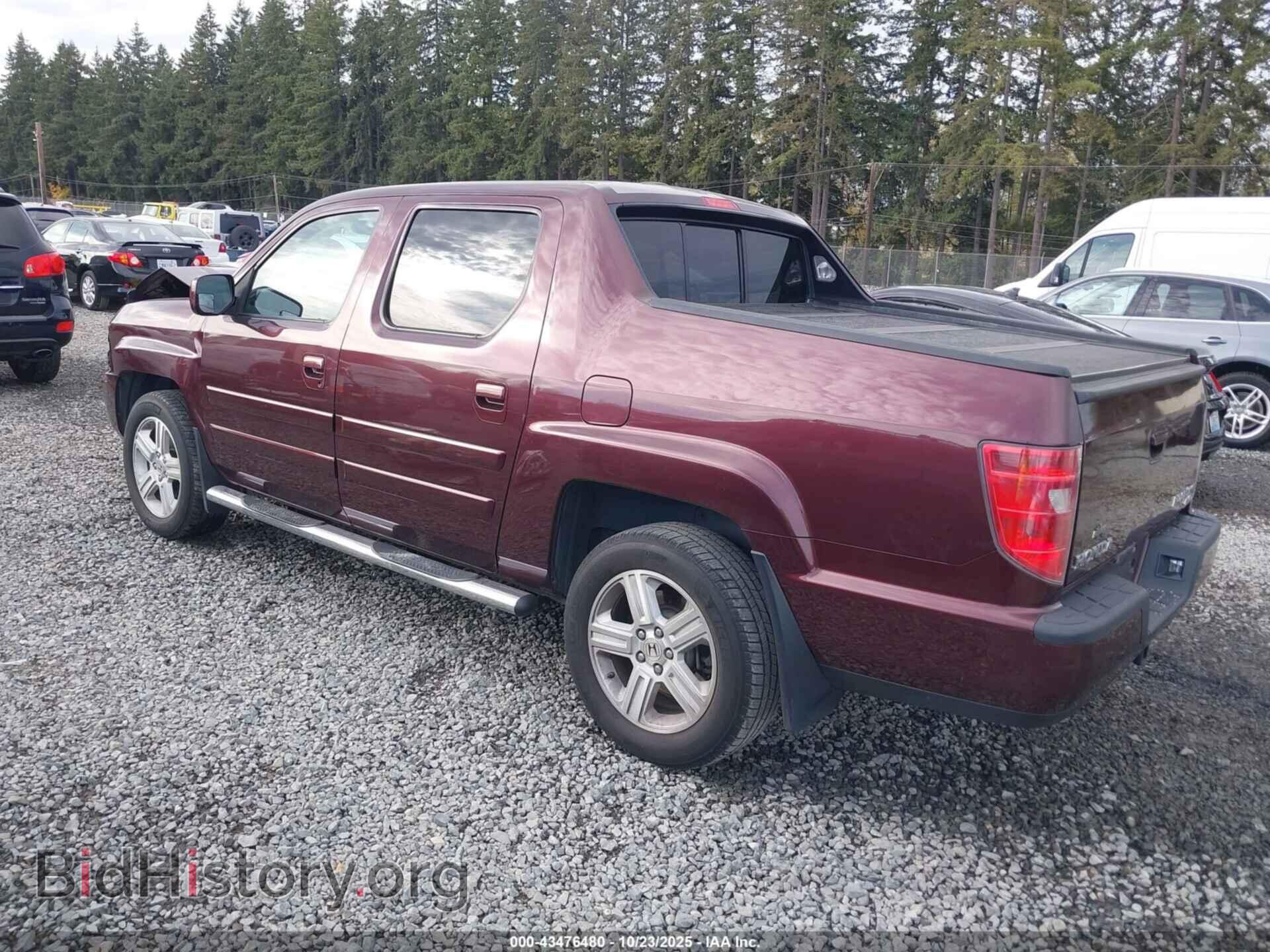 2011 HONDA RIDGELINE - VIN: 5FPYK1F58BB009482 - Фото 3