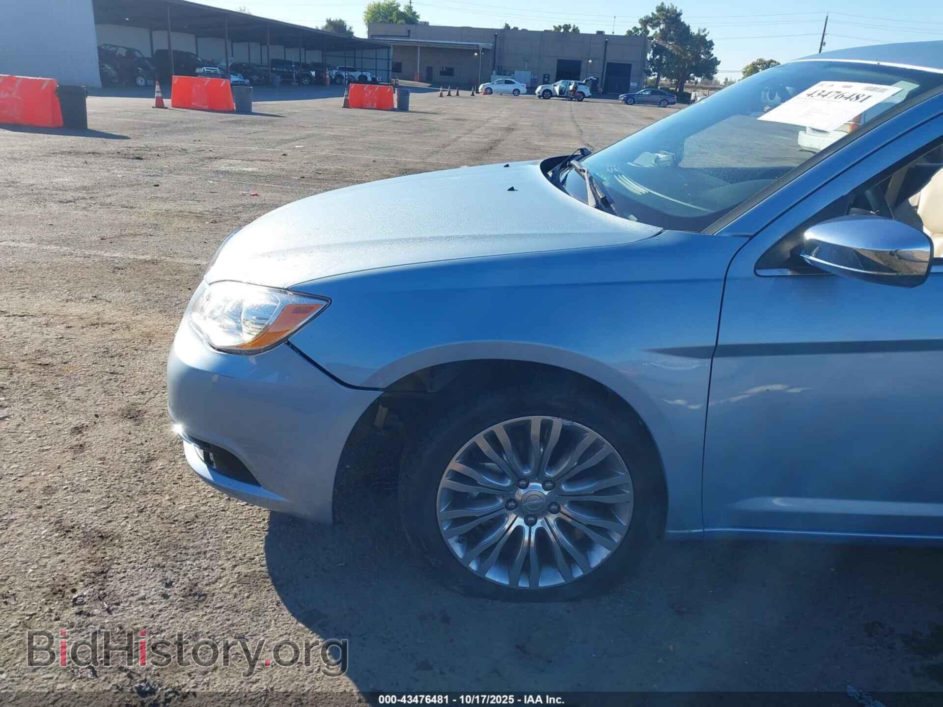 2012 CHRYSLER 200 - VIN: 1C3CCBCB1CN284358 - Photo 6
