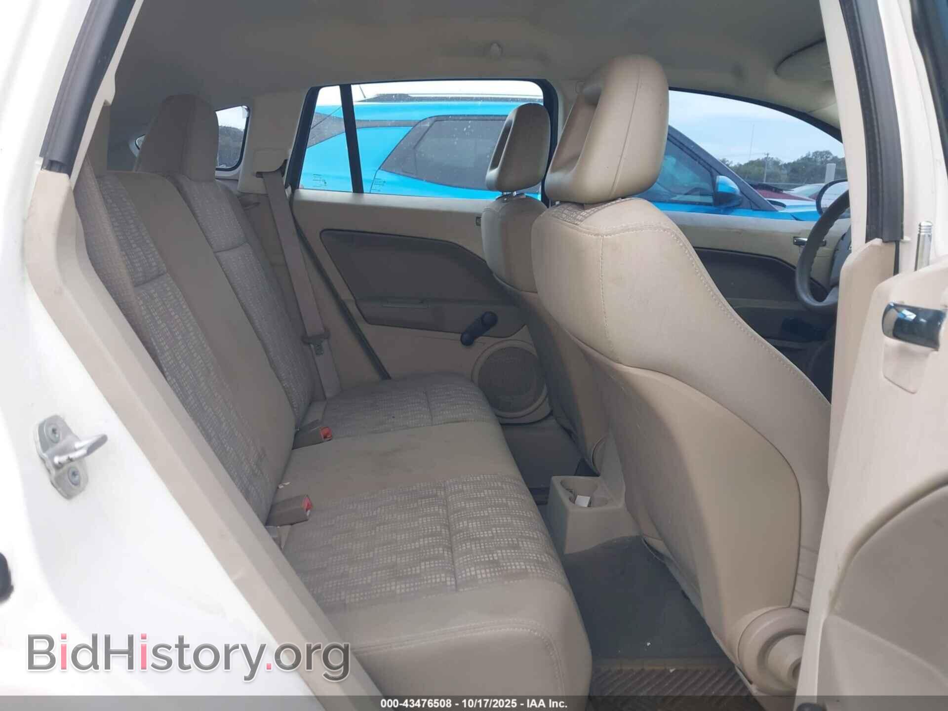 2008 DODGE CALIBER - VIN: 1B3HB28B78D662193 - Фото 8