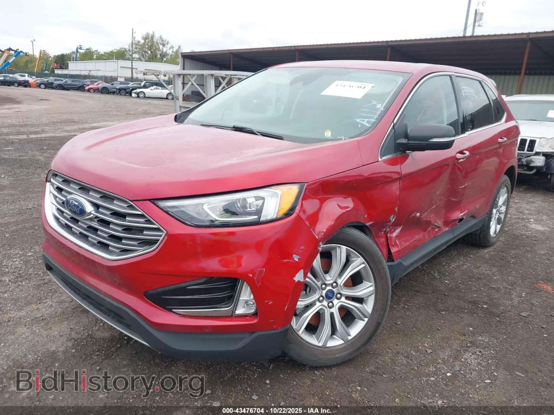 2022 FORD EDGE - VIN: 2FMPK4K91NBA00702 - Фото 2