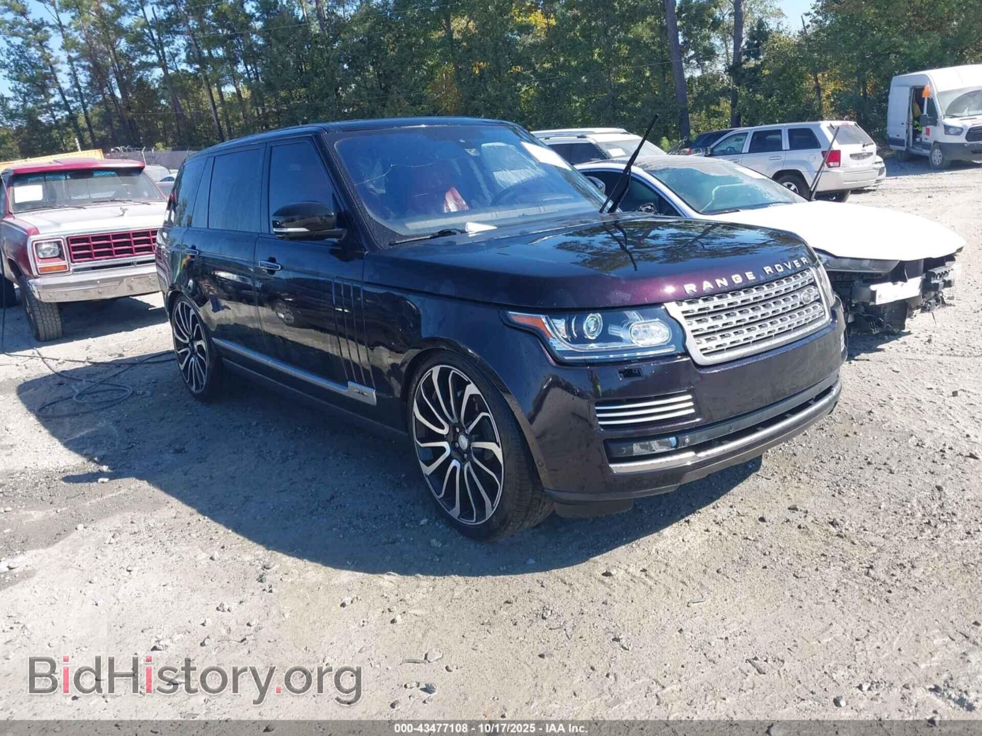 Photo SALGV3TF9EA162981 - LAND ROVER RANGE ROVER 2014