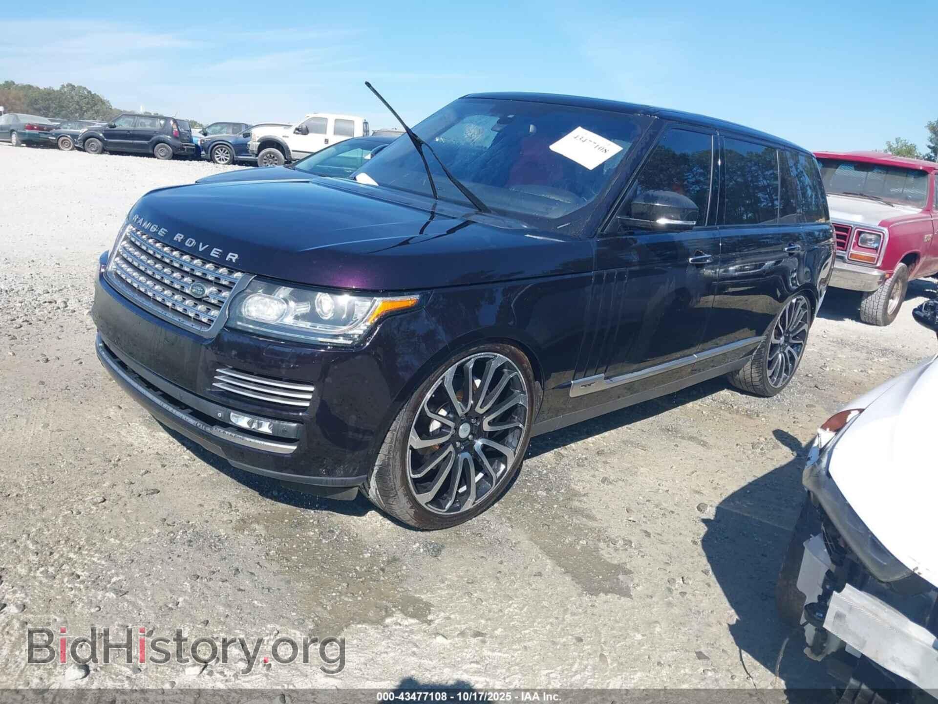 2014 LAND ROVER RANGE ROVER - VIN: SALGV3TF9EA162981 - Фото 2