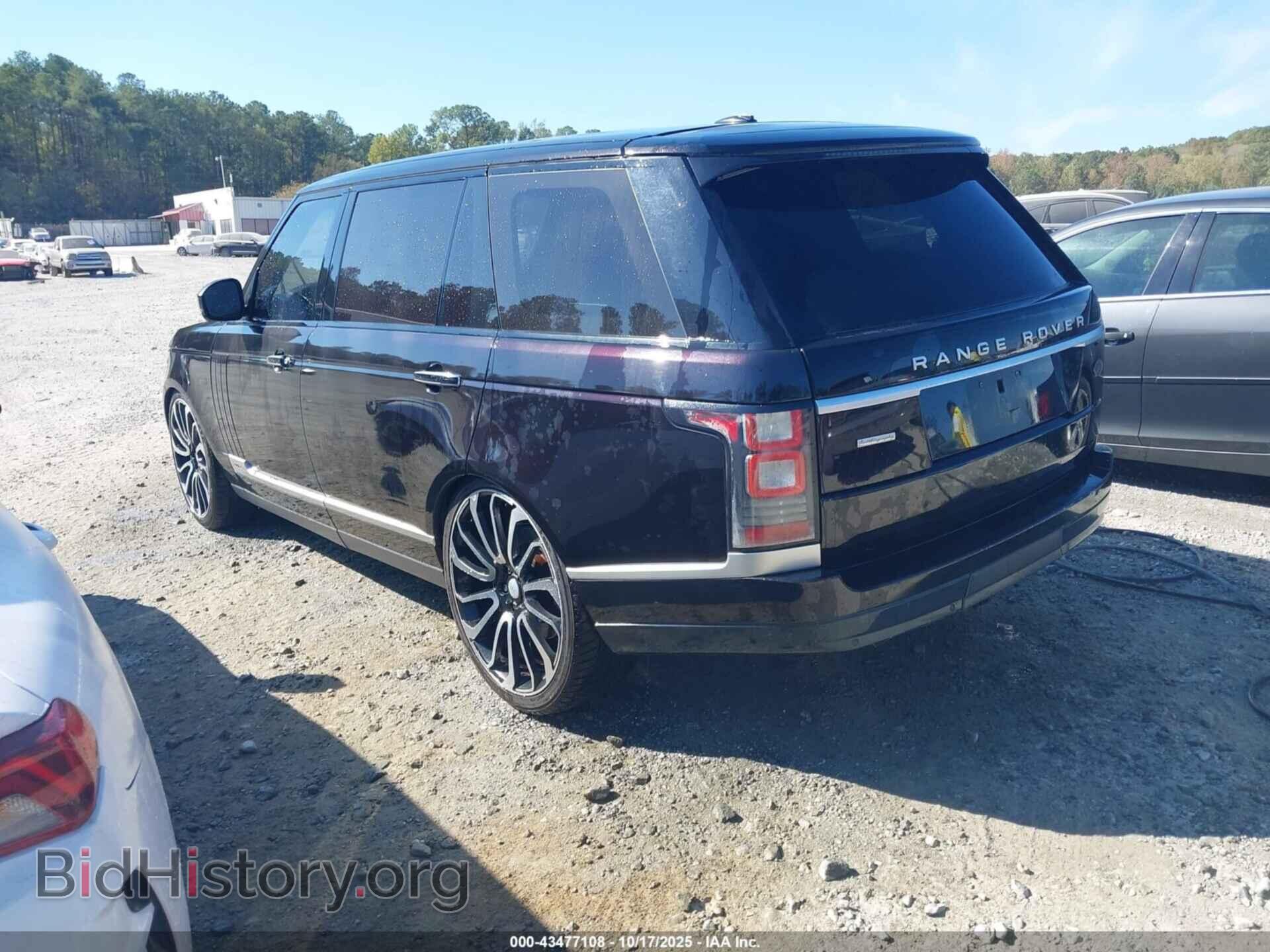 2014 LAND ROVER RANGE ROVER - VIN: SALGV3TF9EA162981 - Фото 3