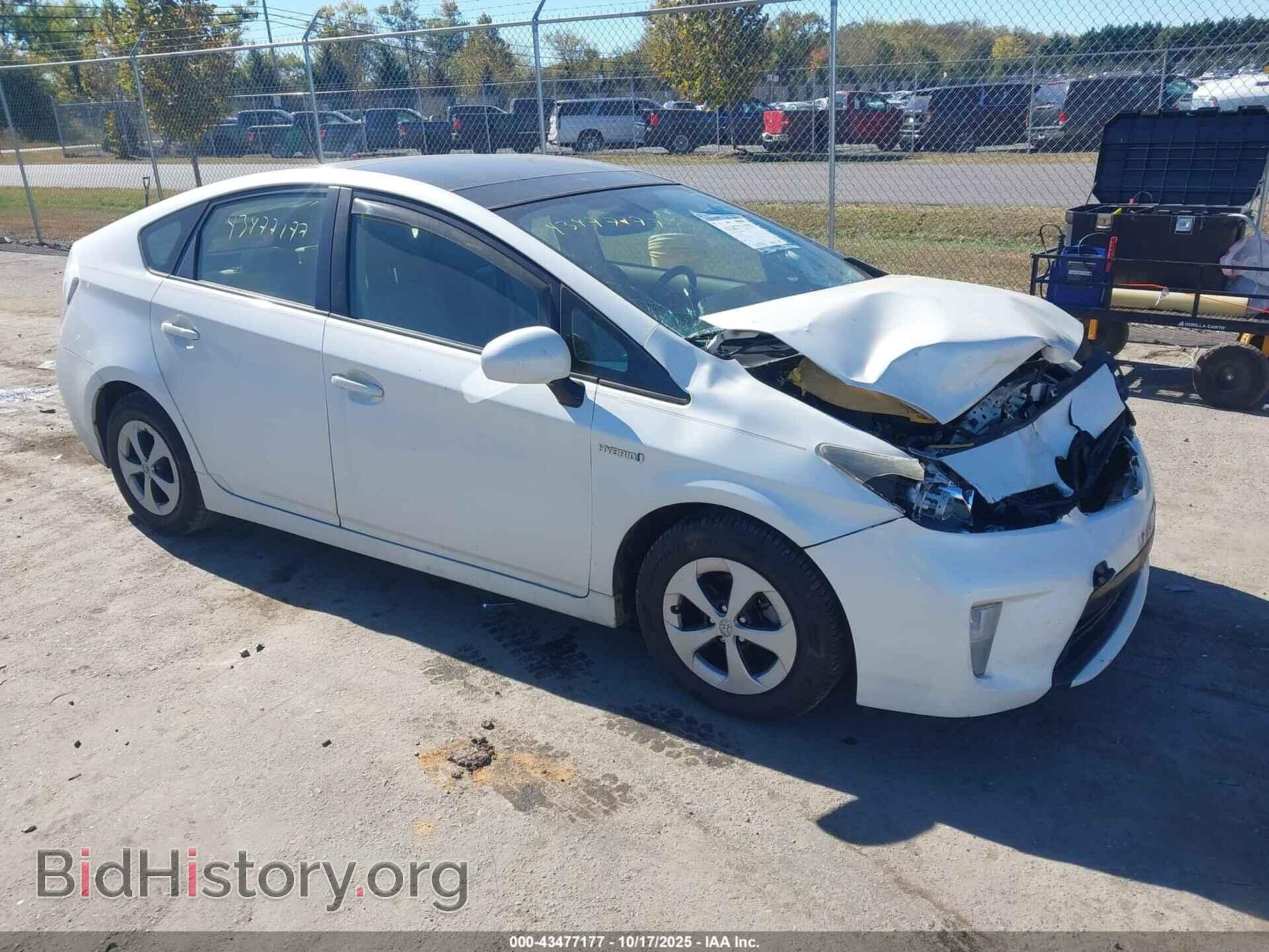 Фотография JTDKN3DU5C5401110 - TOYOTA PRIUS 2012