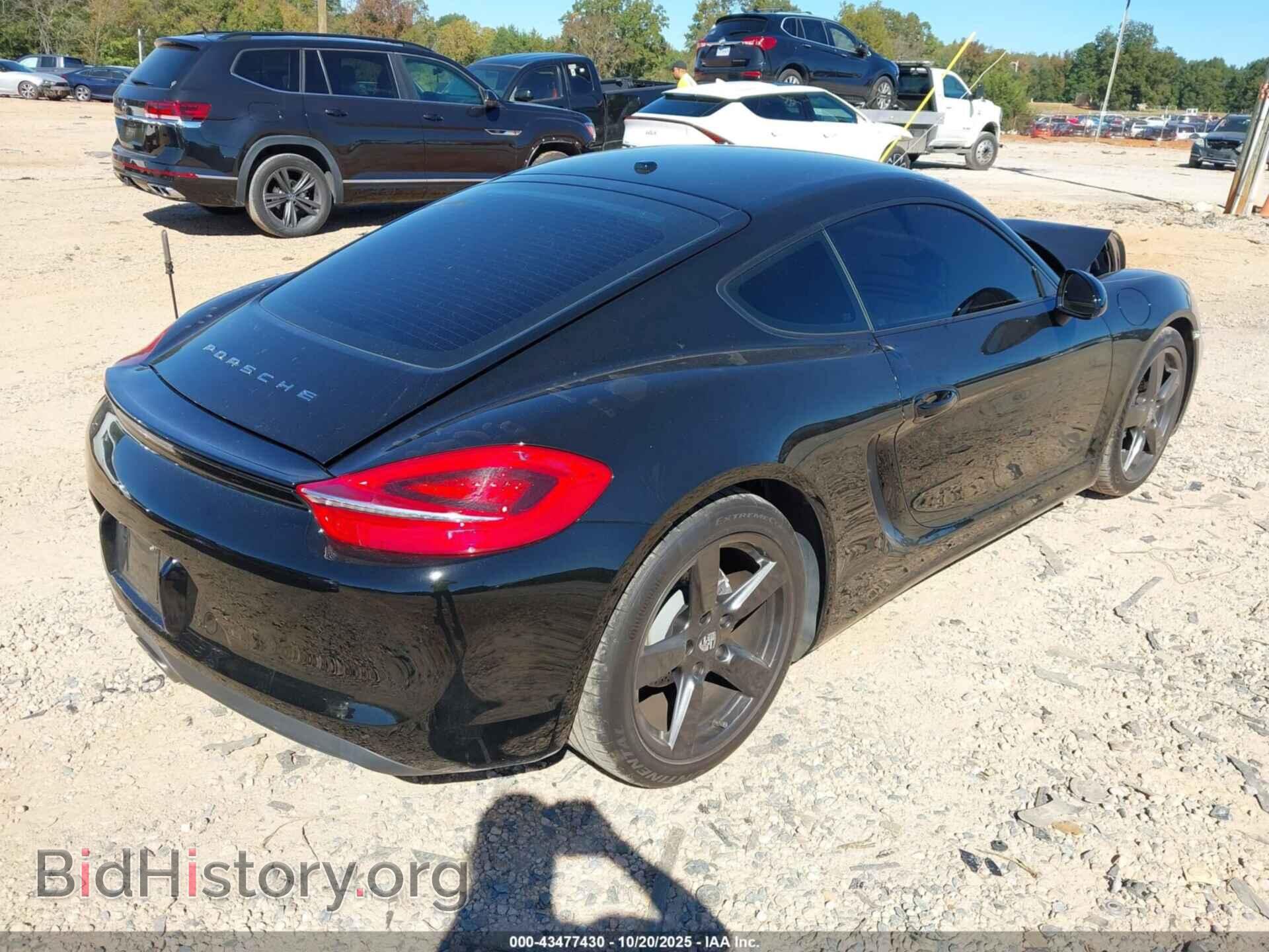 2014 PORSCHE CAYMAN - VIN: WP0AA2A83EK172830 - Фото 4