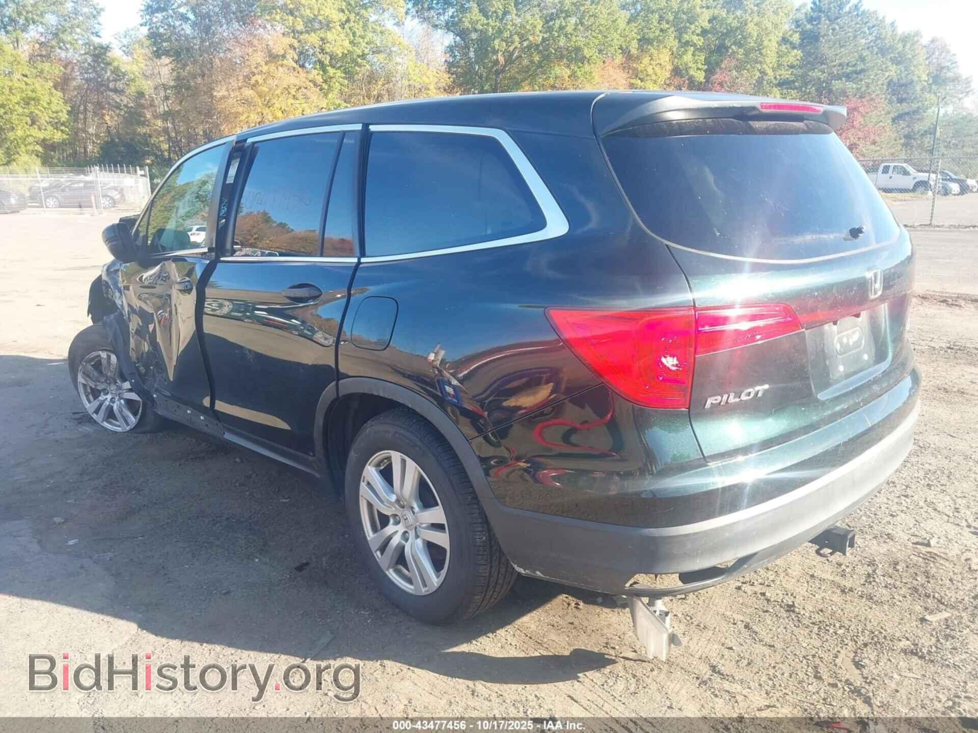 2016 HONDA PILOT - VIN: 5FNYF6H11GB021016 - Фото 3